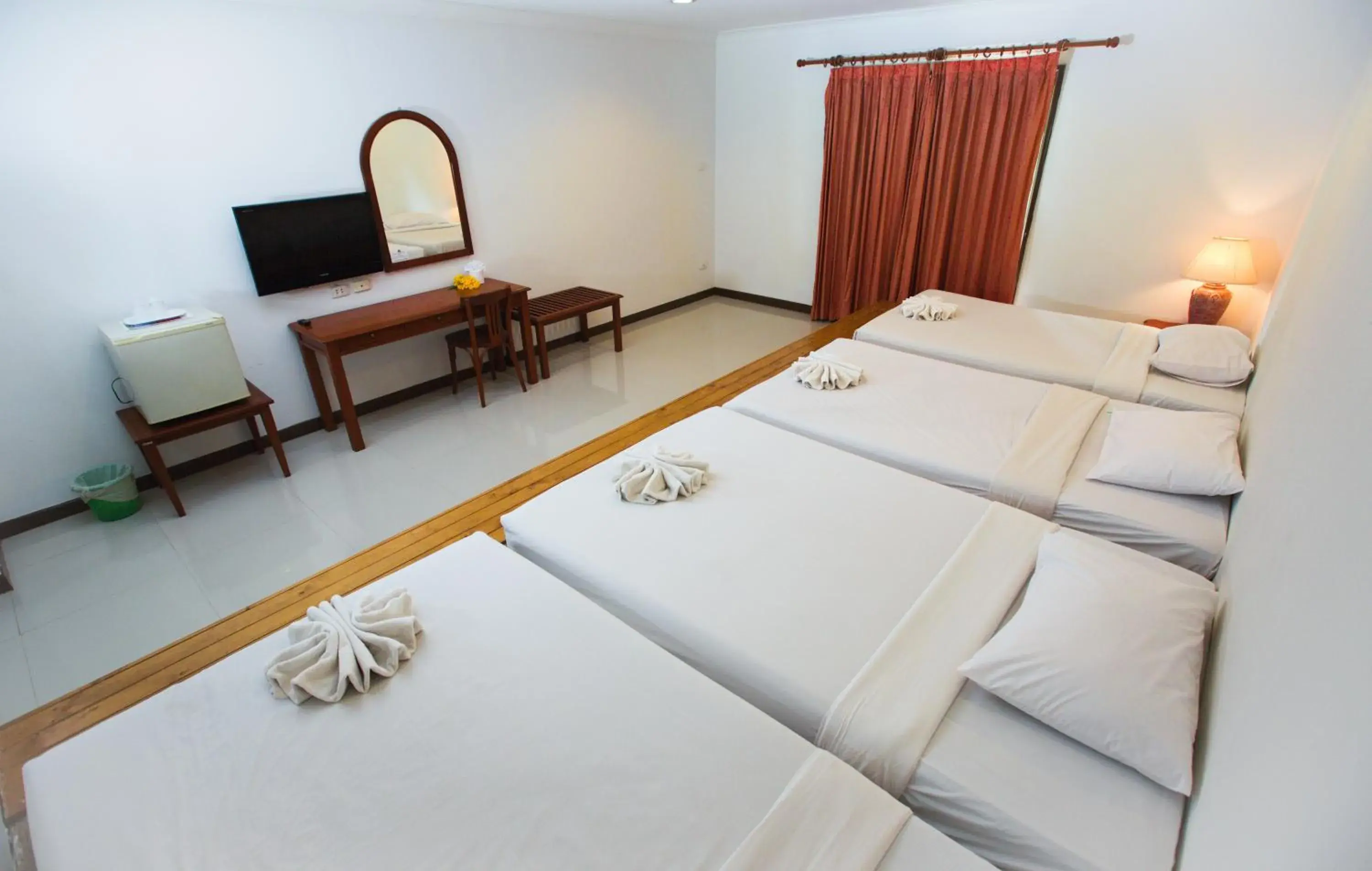 Bed in Muaklek Paradise Resort Bed in Muaklek Paradise Resort