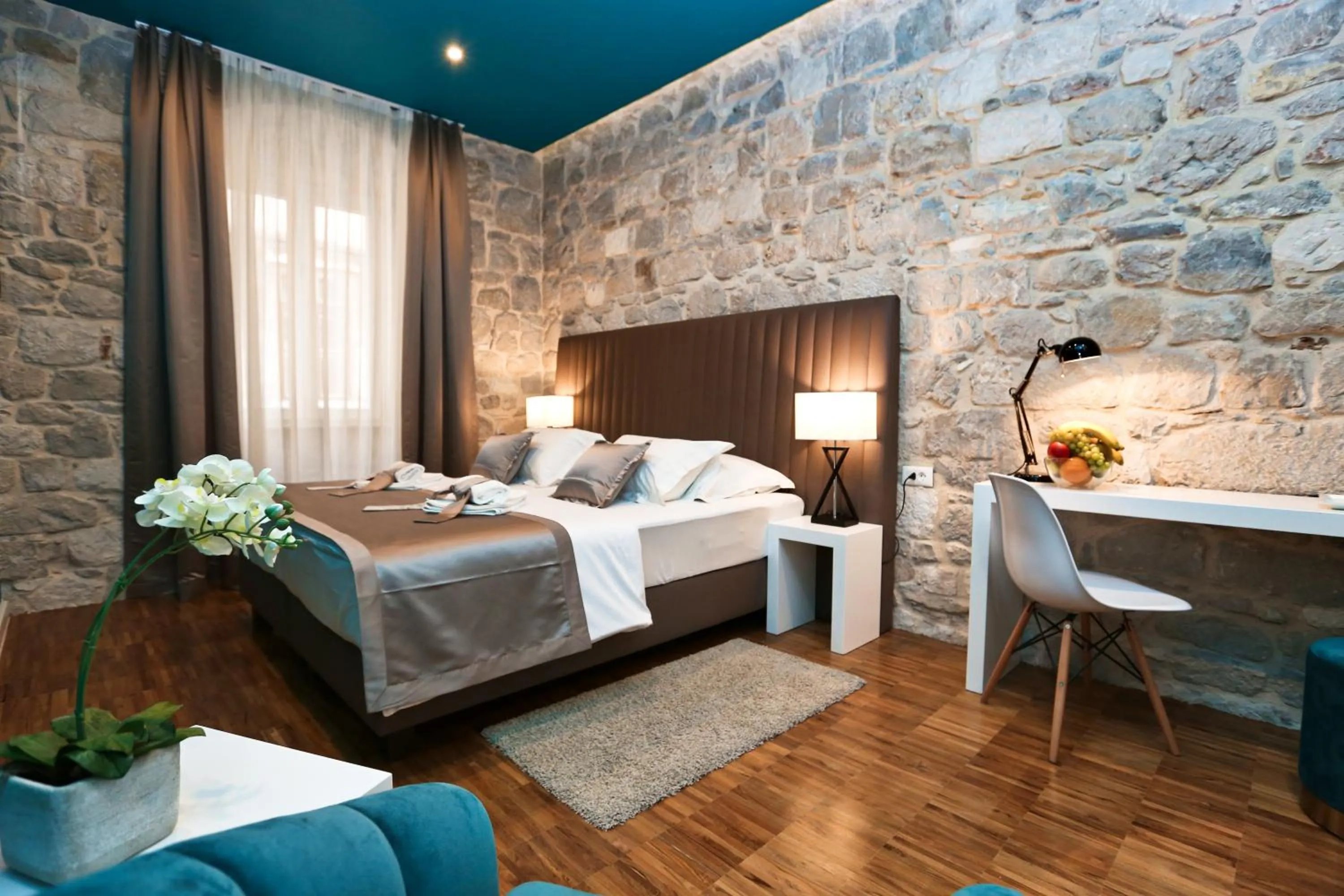 Bedroom, Bed in Riva Luxury Rooms