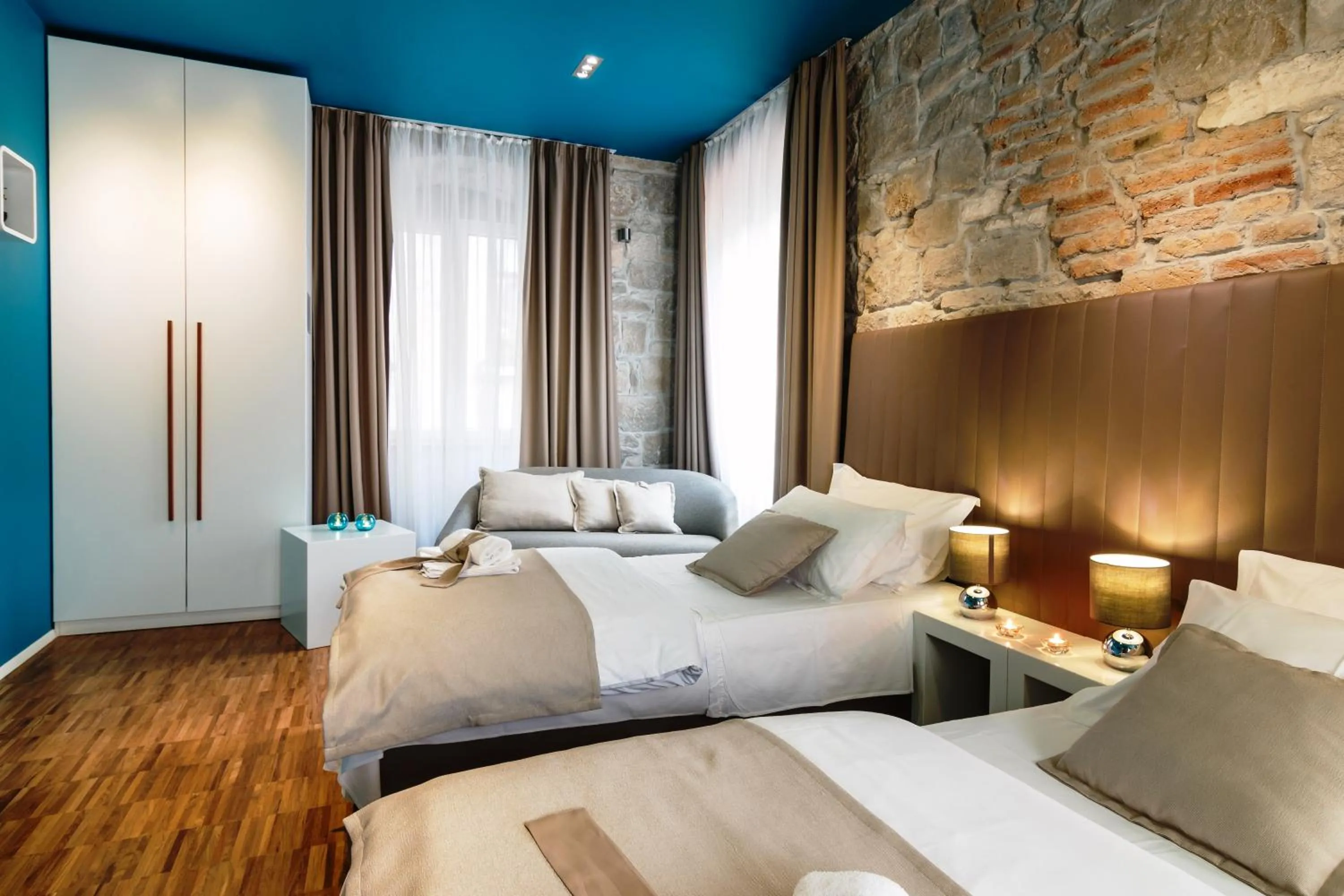 Bedroom, Bed in Riva Luxury Rooms