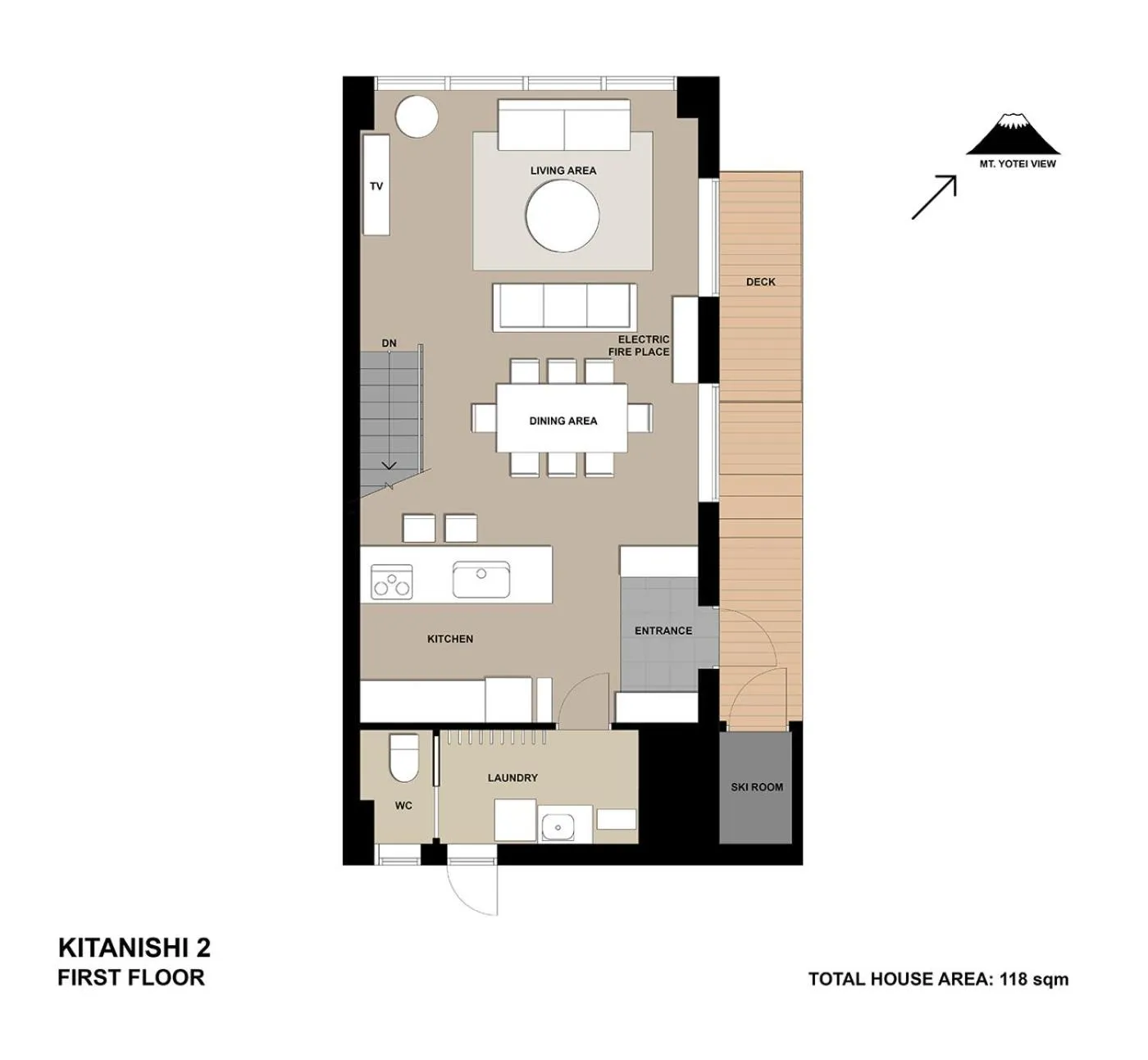Floor plan in Kitanishi 2 by H2 Life