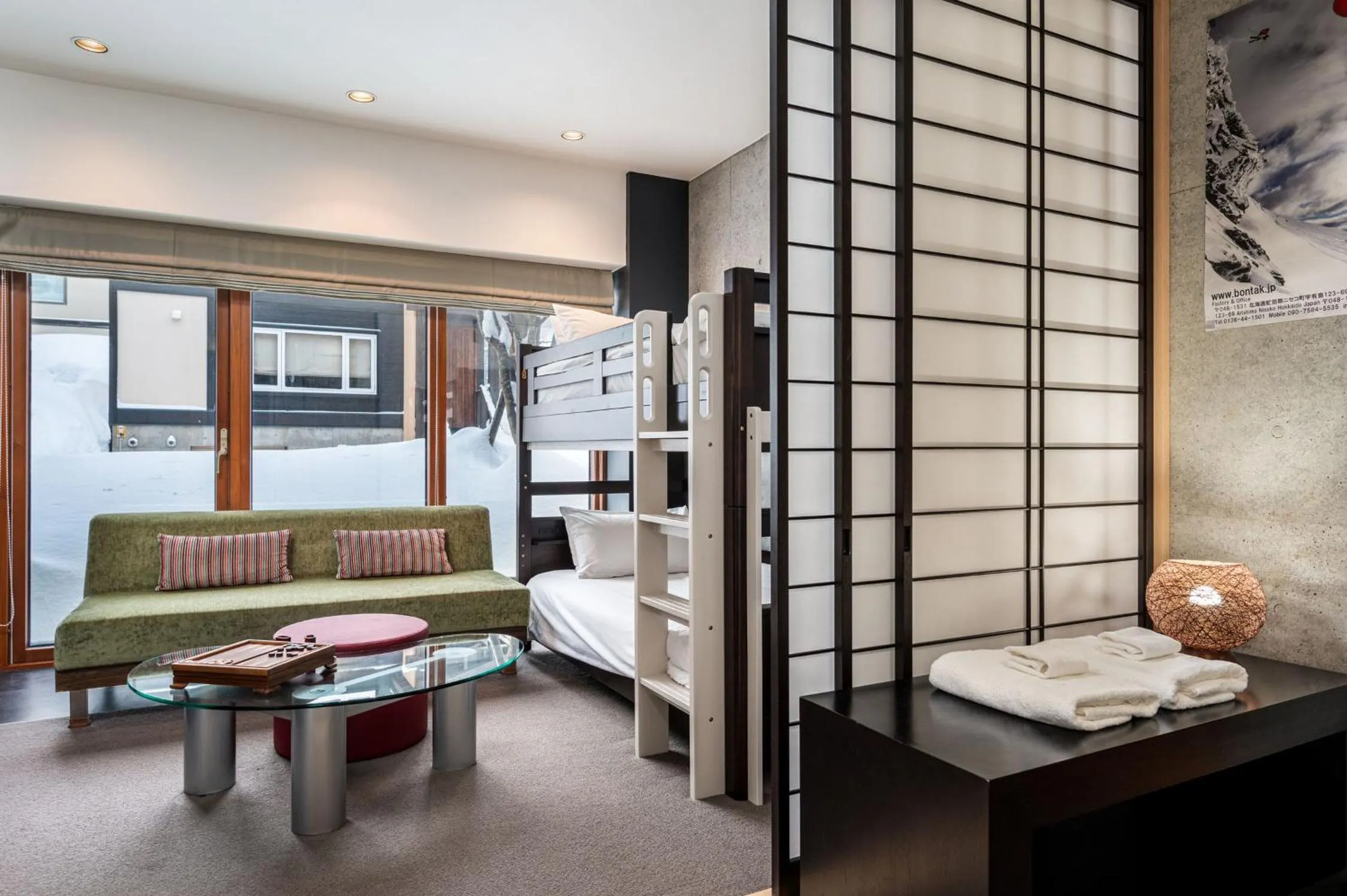 Bedroom in Kitanishi 3 by H2 Life