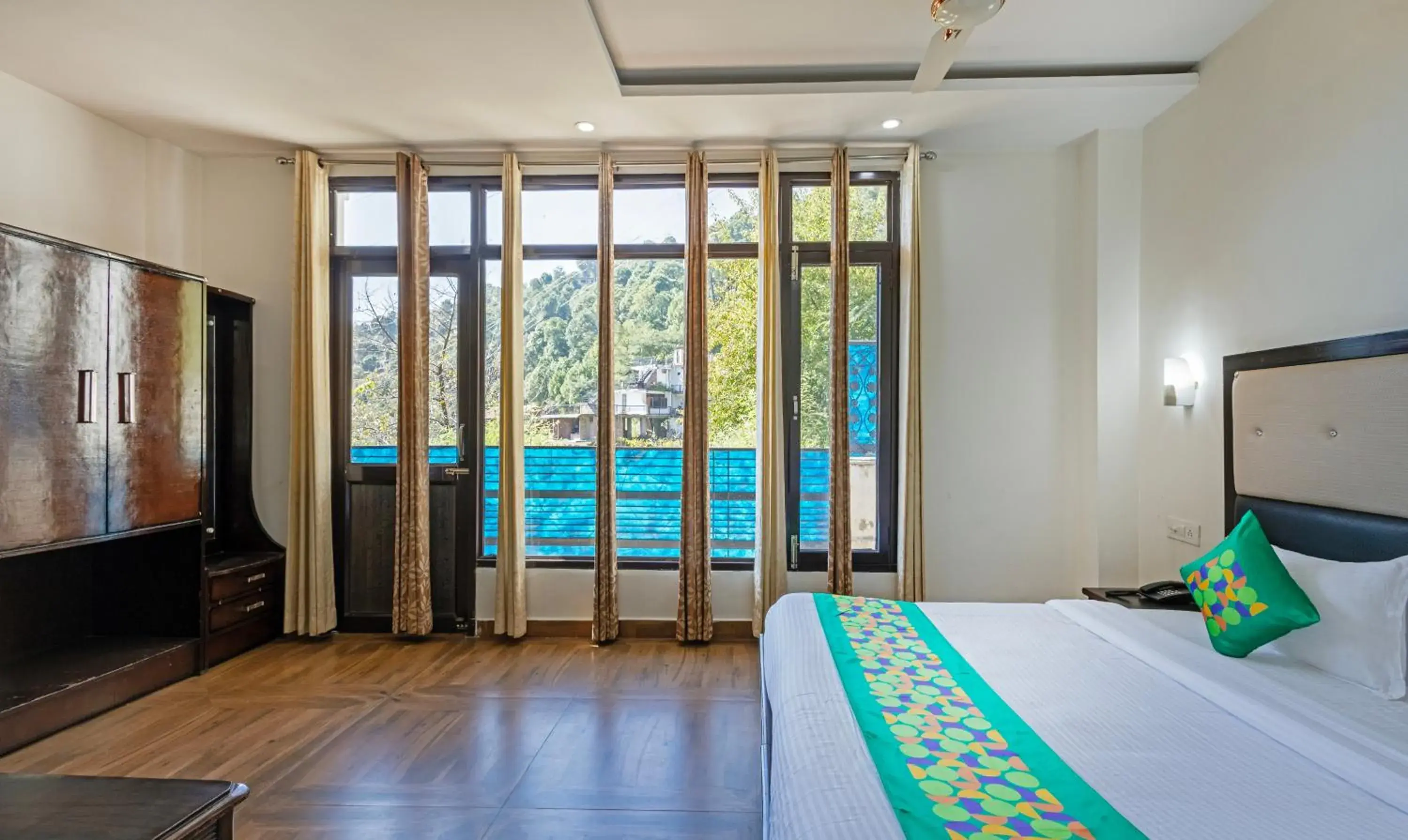 Bedroom, Bed in Treebo Anjukul Bedroom, Bed in Treebo Anjukul