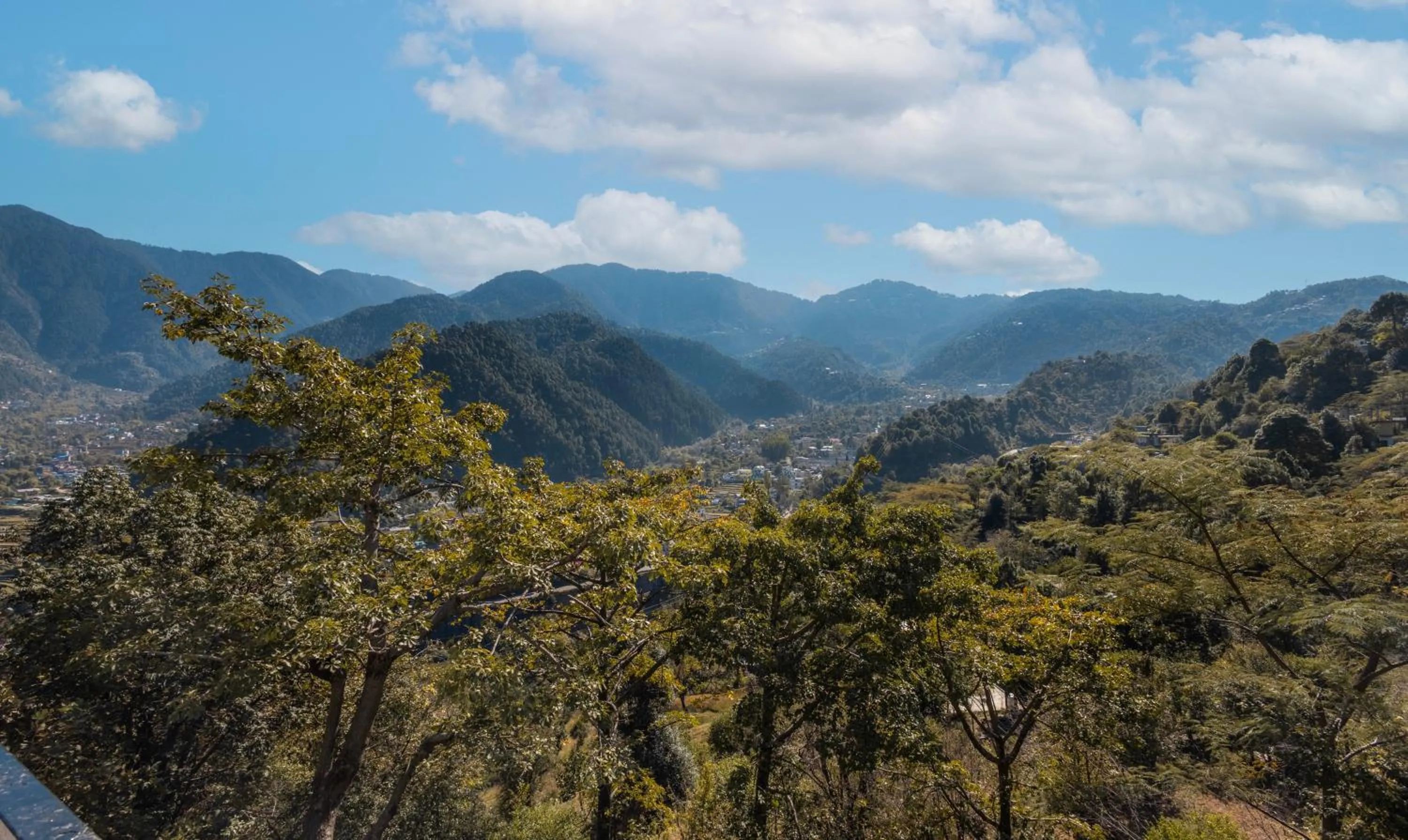 Mountain view in Treebo Anjukul