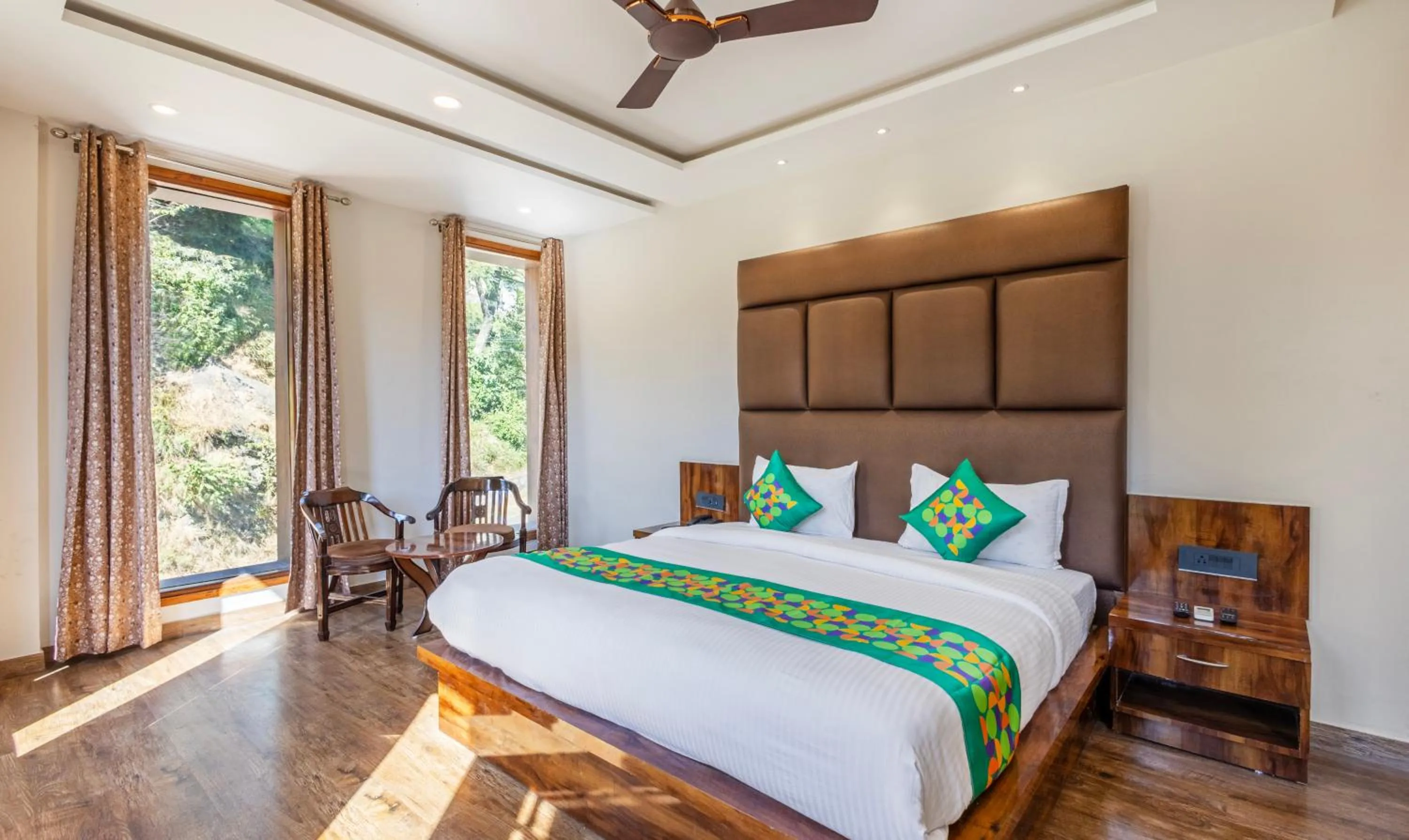 Bedroom, Bed in Treebo Anjukul