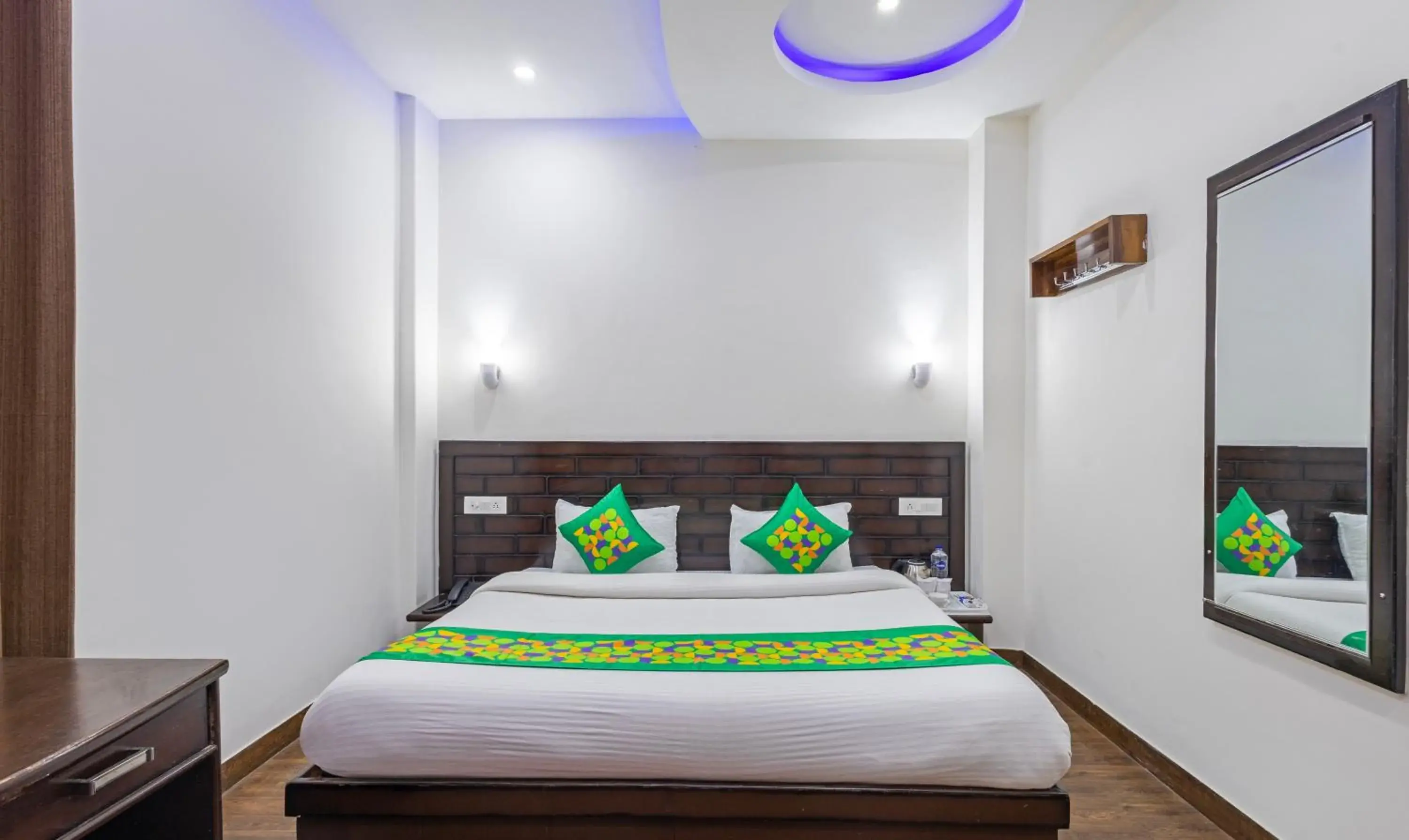 Bedroom, Bed in Treebo Anjukul Bedroom, Bed in Treebo Anjukul