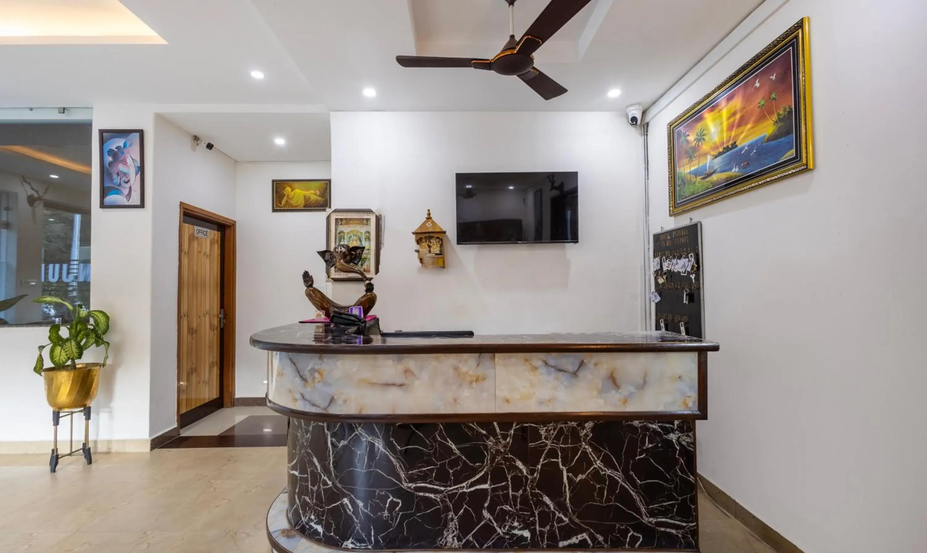 Lobby or reception in Treebo Anjukul Lobby or reception in Treebo Anjukul