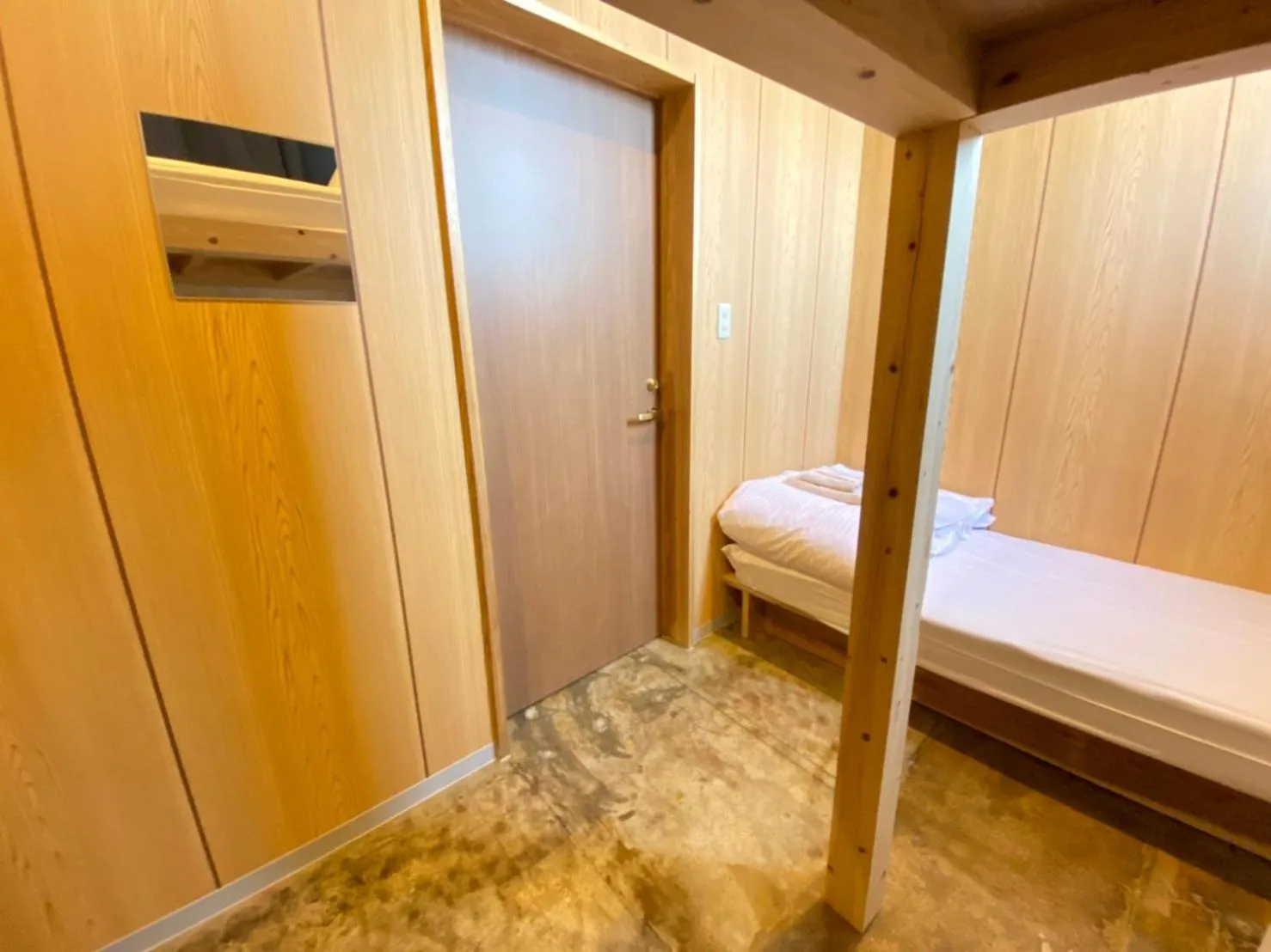 Bed in HOTEL&HOSTEL HARU