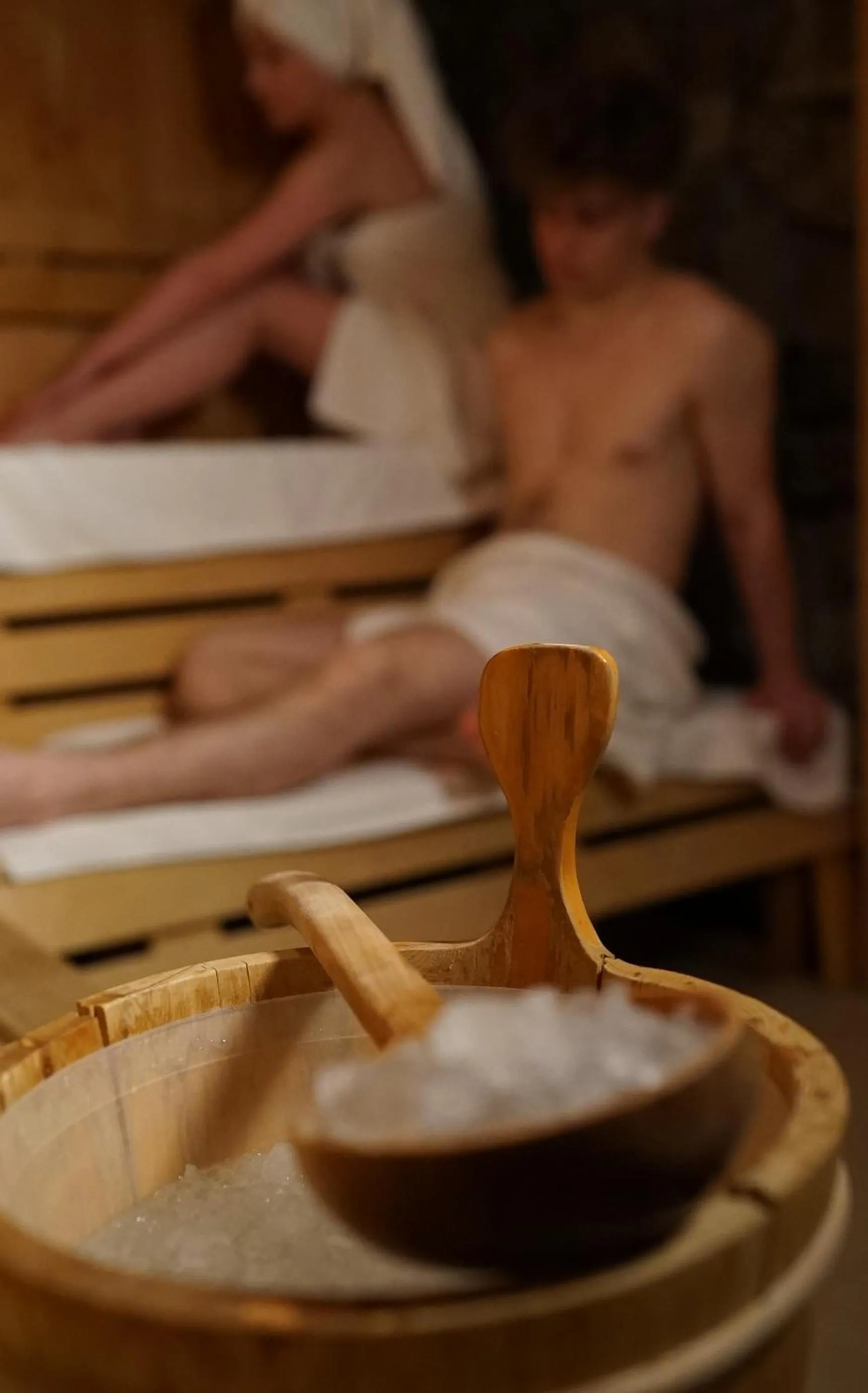 Sauna in Hotel Lenart