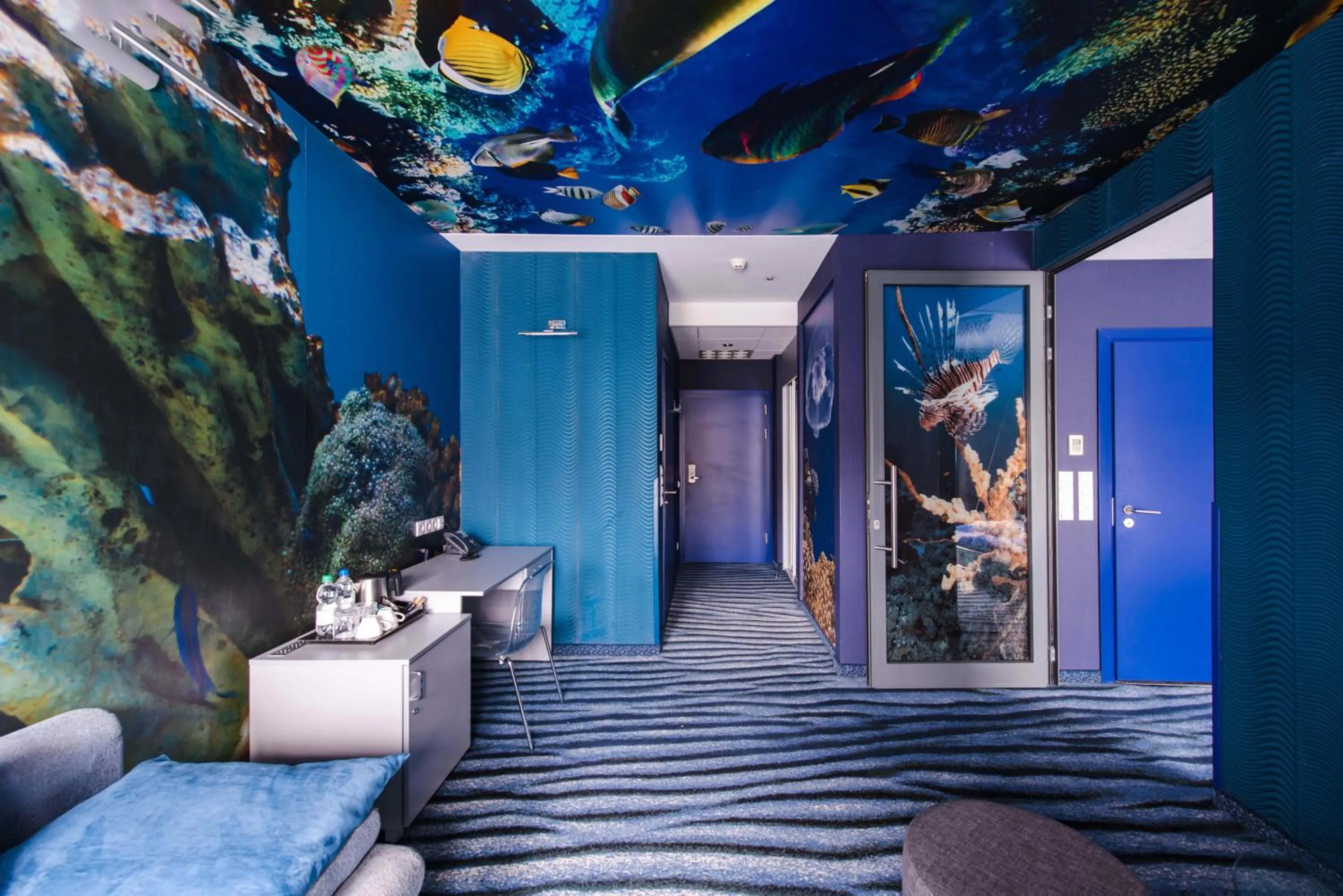 Seating area in Hotel Lenart