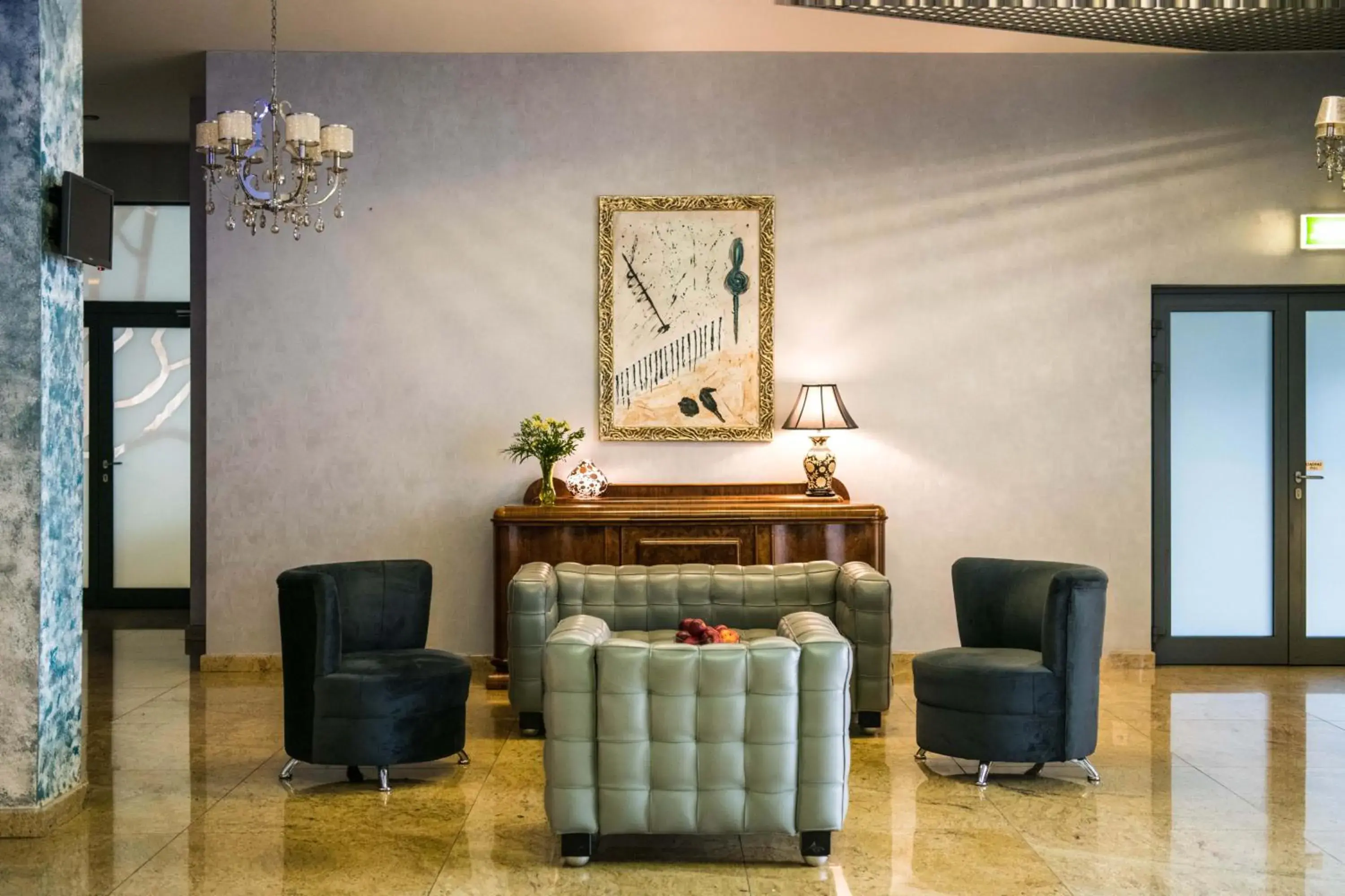 Lobby or reception in Hotel Lenart Lobby or reception in Hotel Lenart