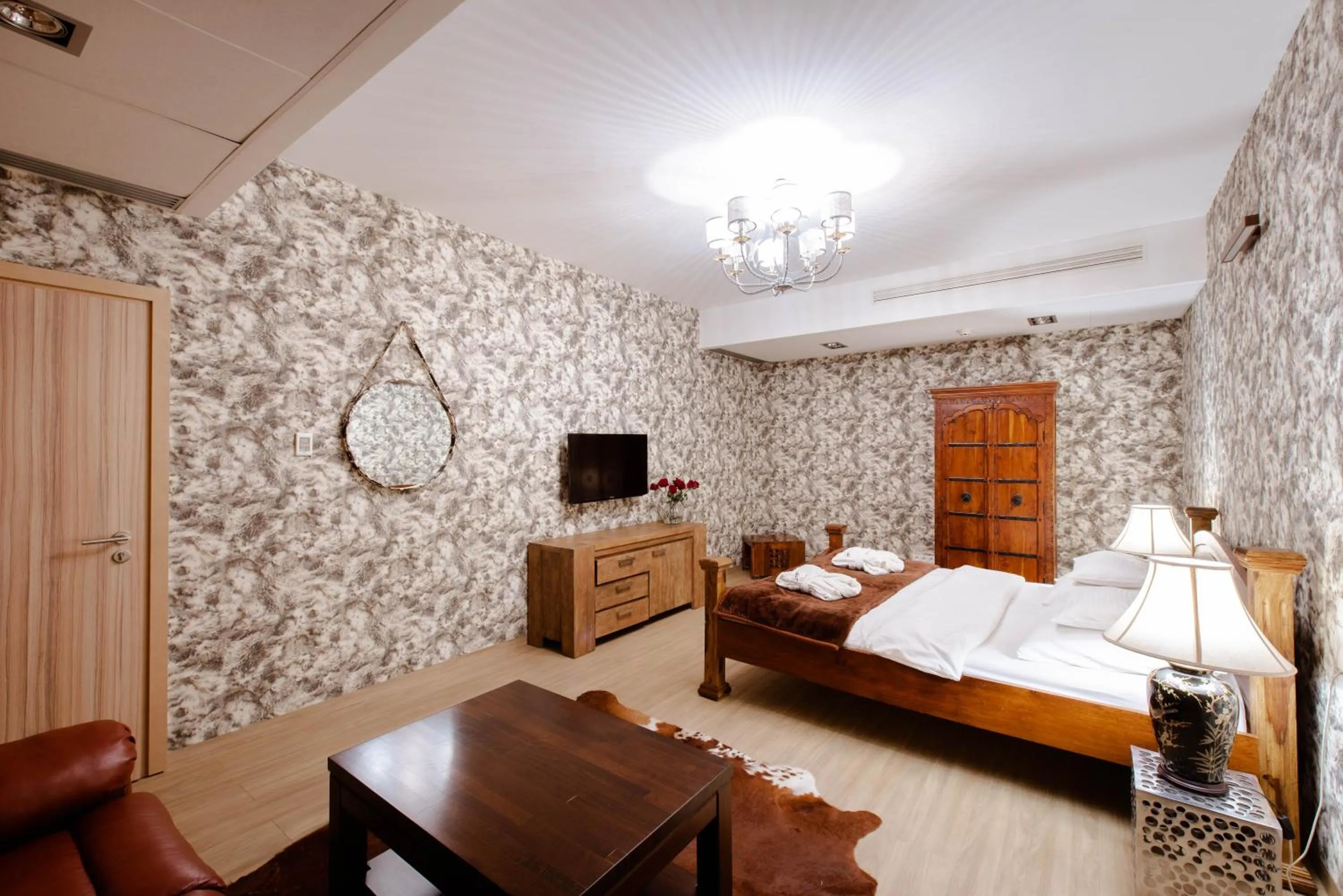 Bedroom, Bed in Hotel Lenart