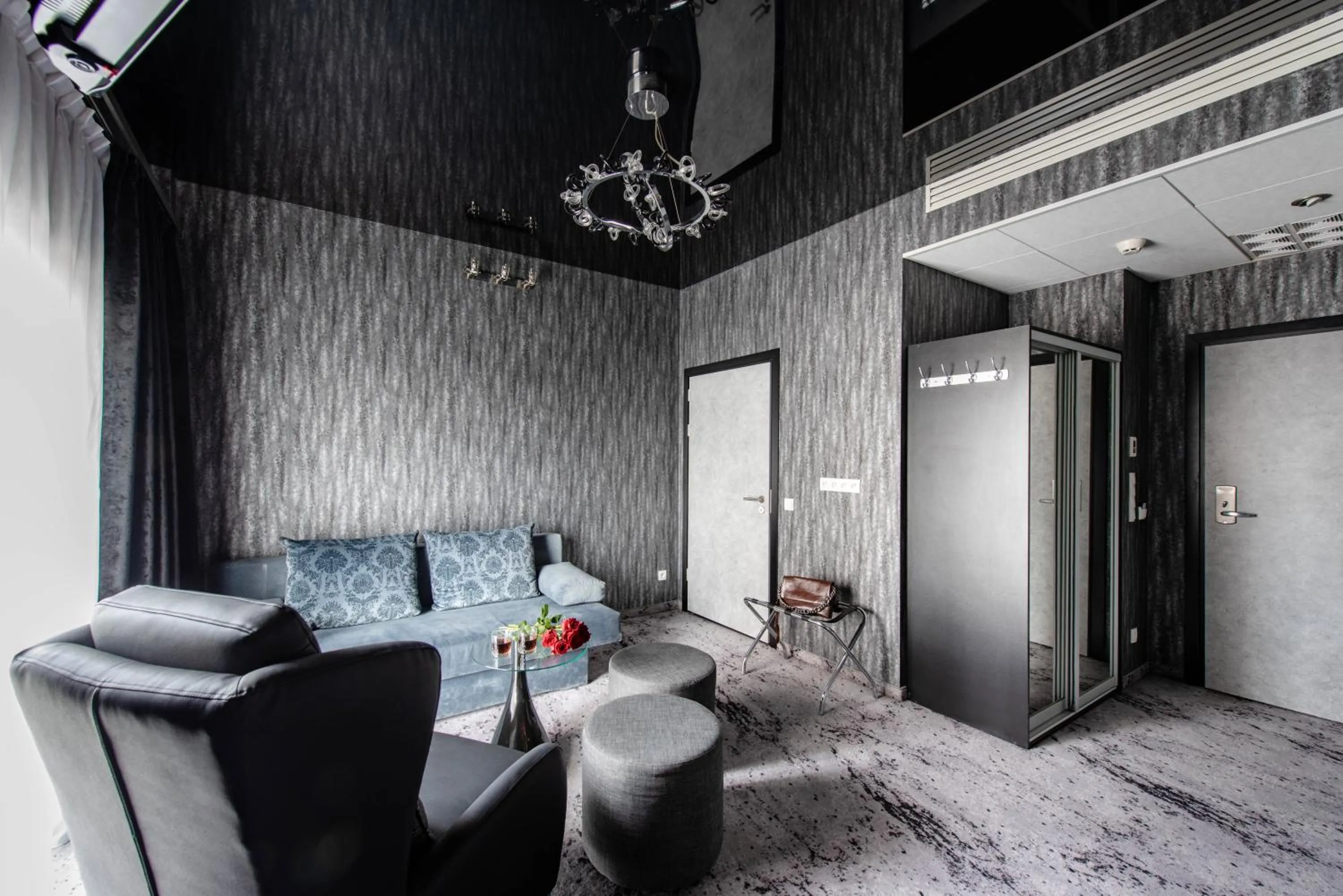 Seating area in Hotel Lenart