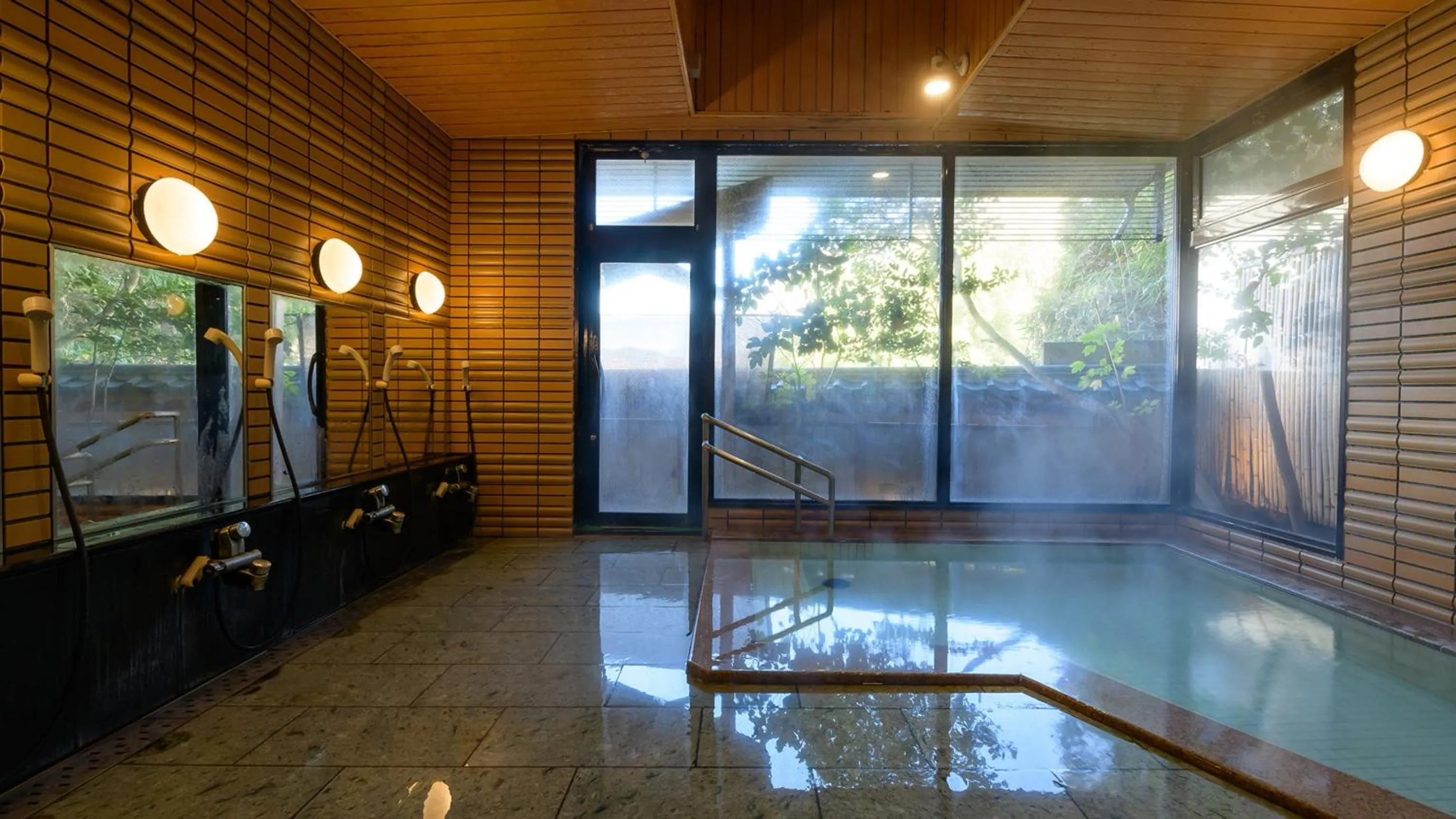 Hot Spring Bath in Tamaya Ryokan