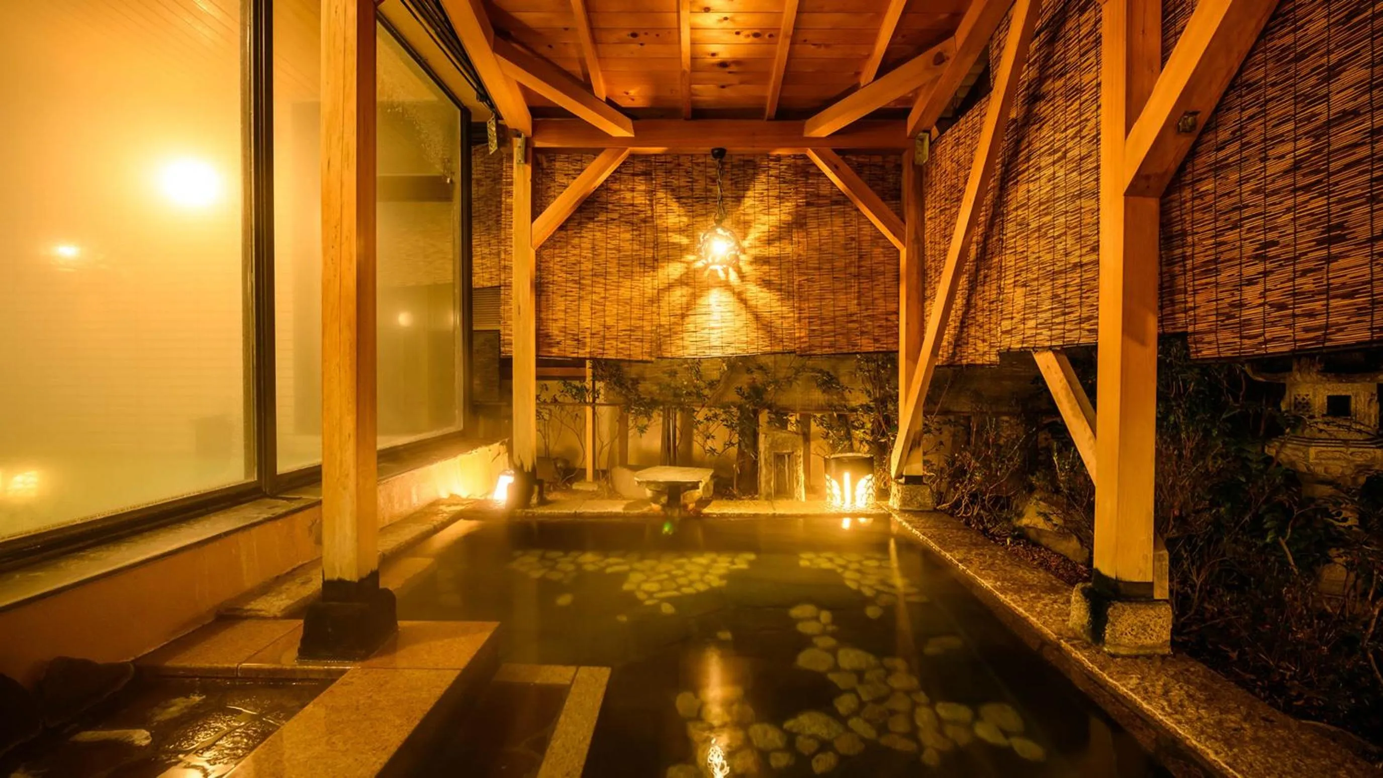 Hot Spring Bath in Tamaya Ryokan