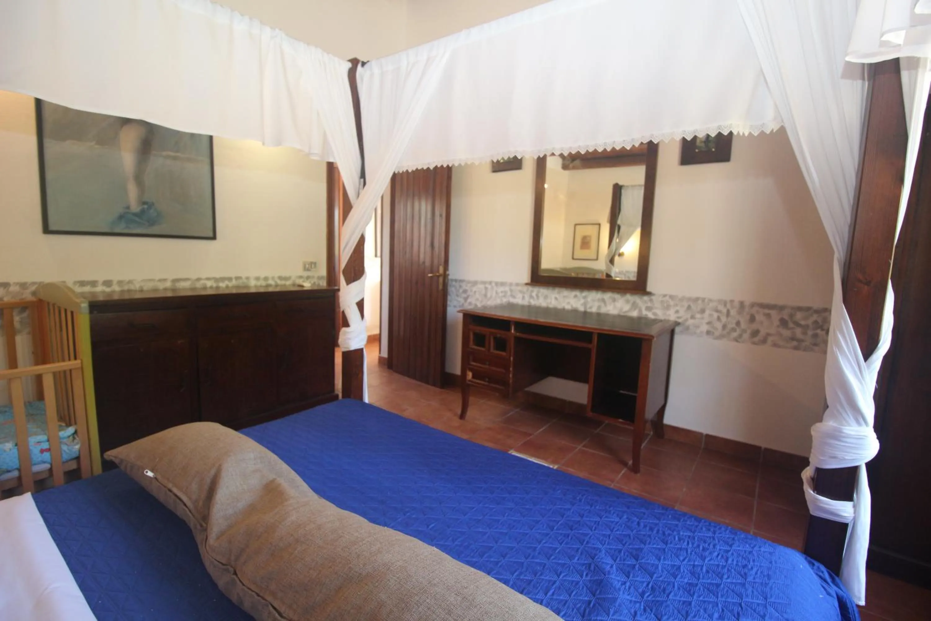 Bed in Aranceto Hotel