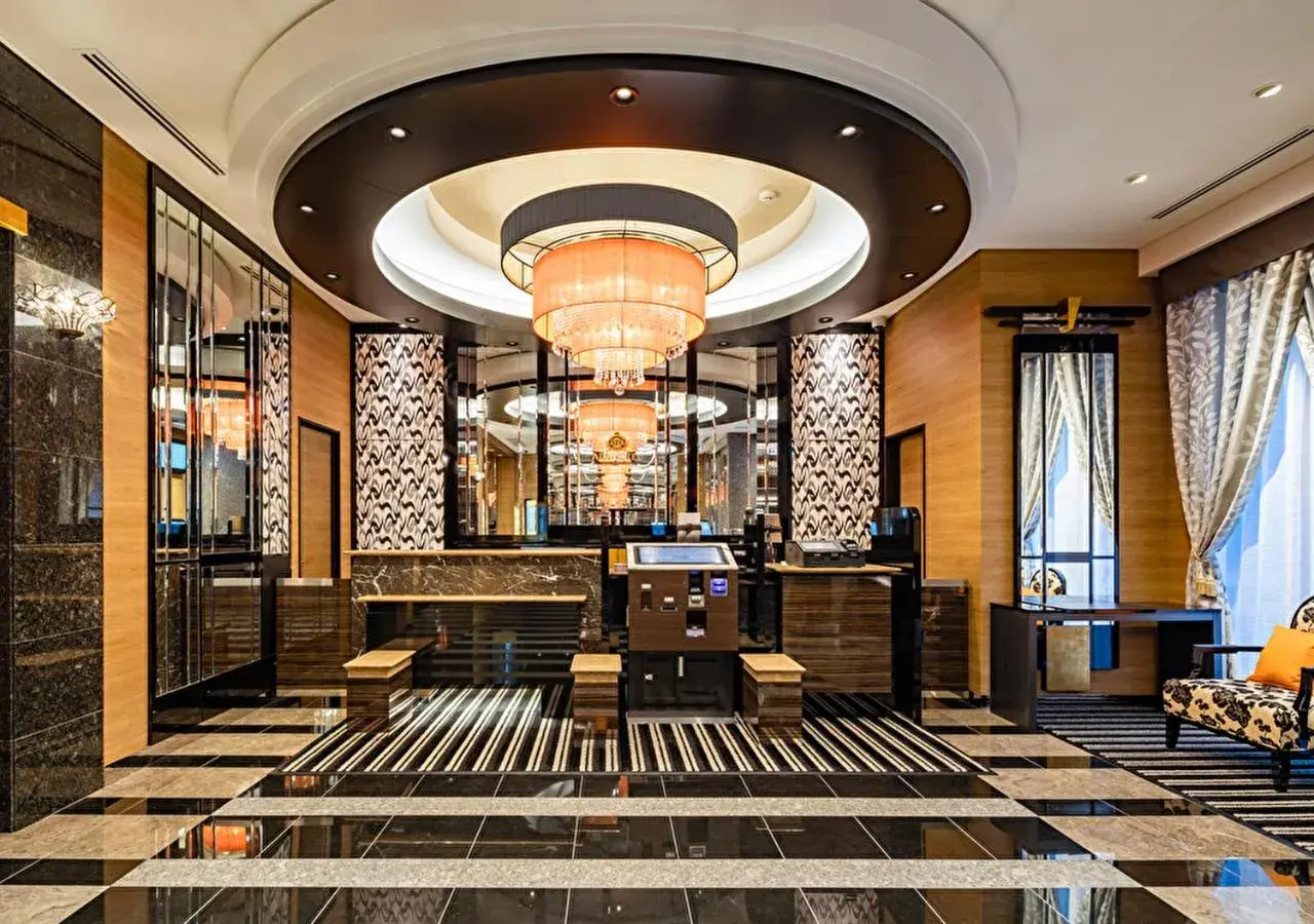 Lobby or reception in APA Hotel Hakata Higashihieekimae Lobby or reception in APA Hotel Hakata Higashihieekimae