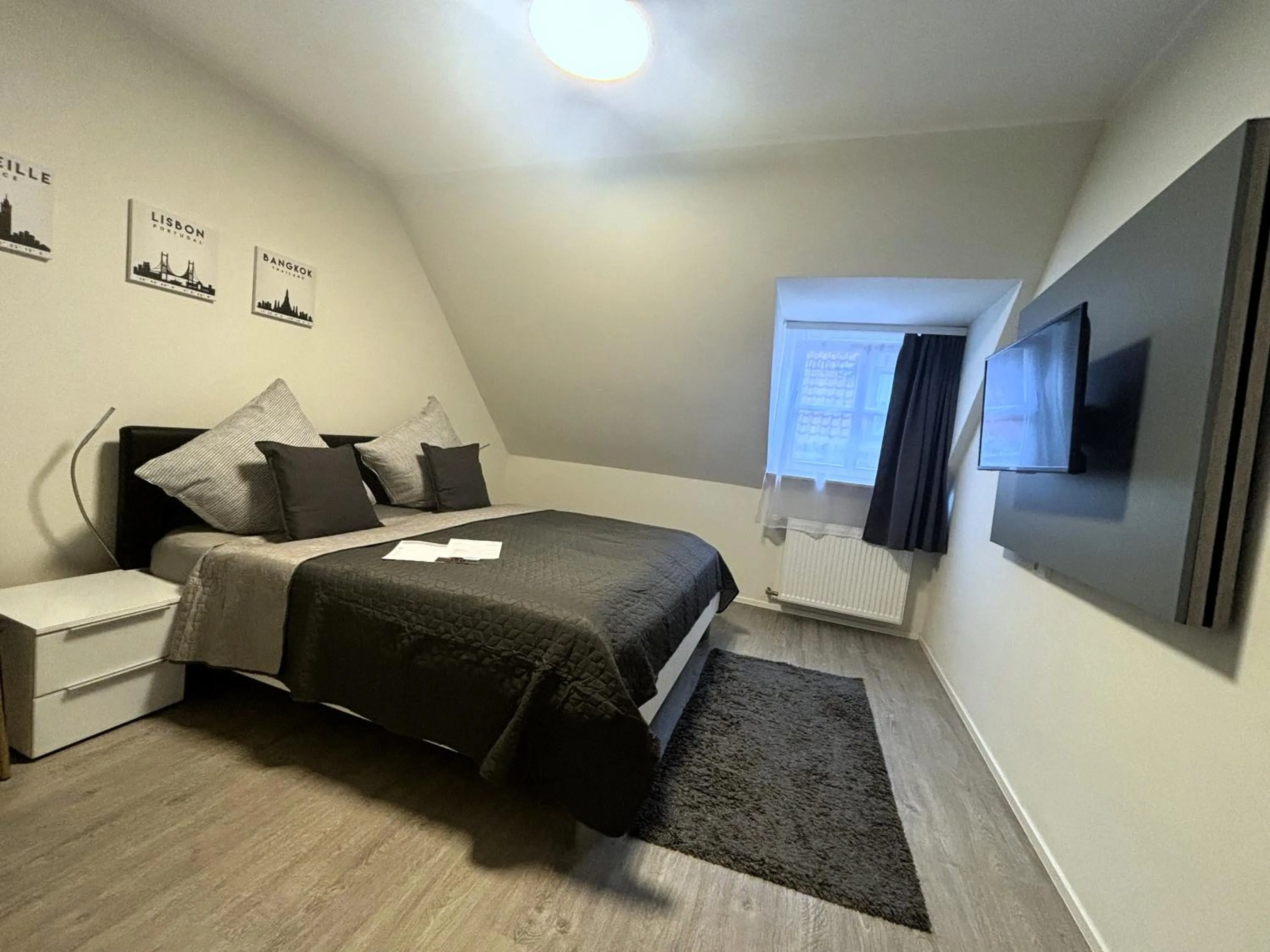 Bedroom in Simplex Stays Hotel Quartier 8 - Digital Access