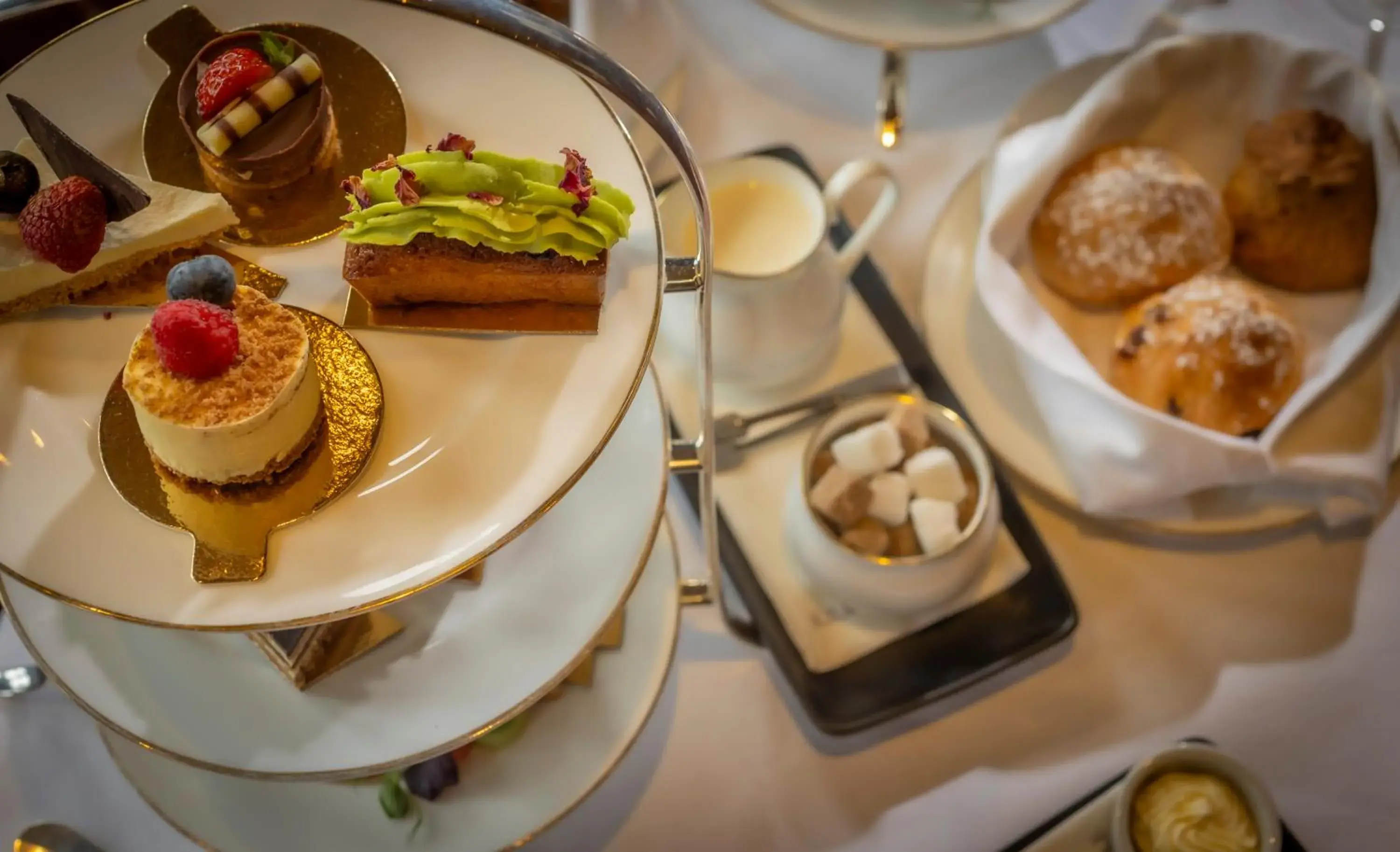 Food close-up in Kilronan Castle Hotel & Spa Food close-up in Kilronan Castle Hotel & Spa