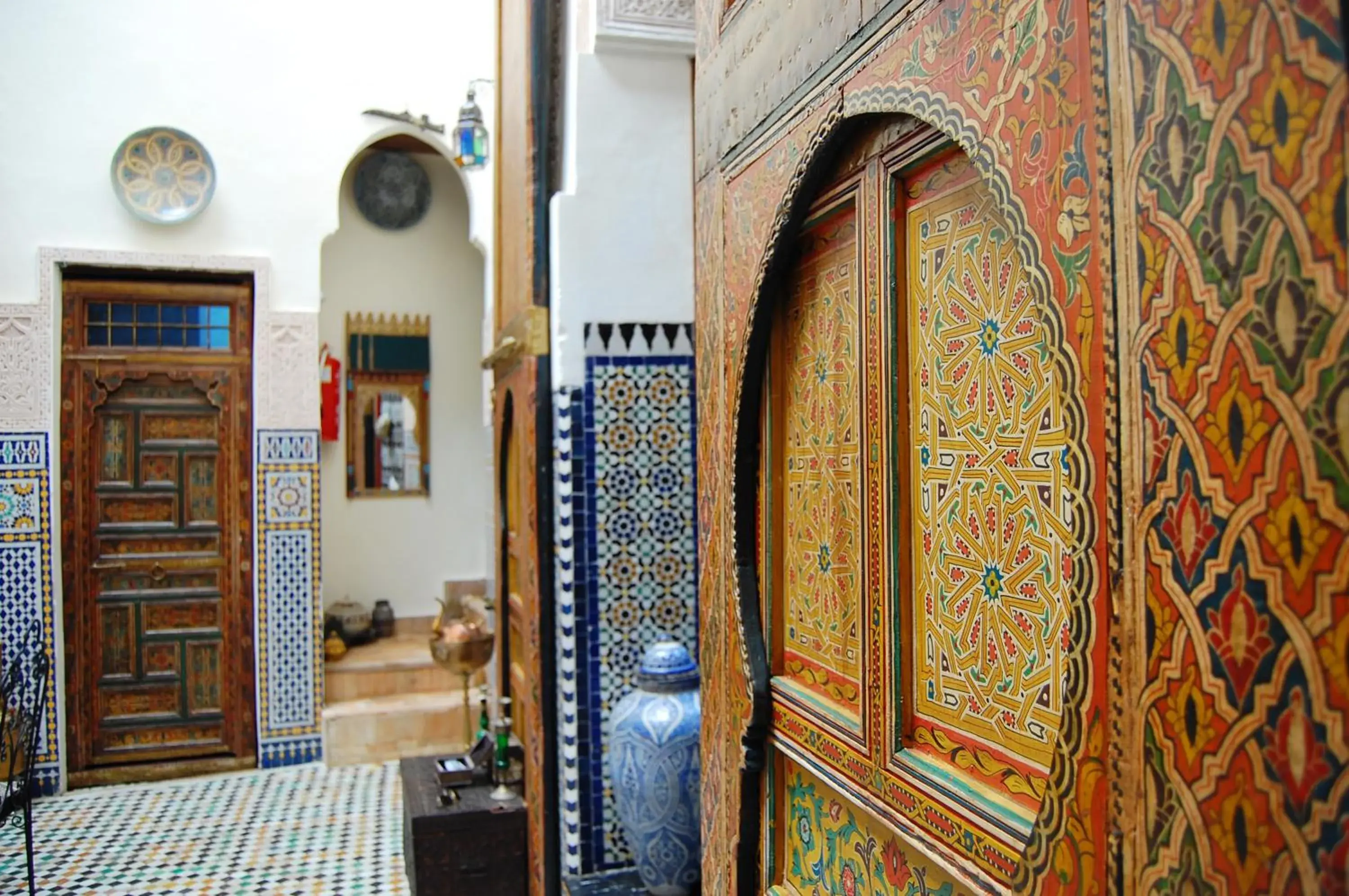 Deluxe Double or Twin Room in Riad Fes Aicha & SPA Deluxe Double or Twin Room in Riad Fes Aicha & SPA