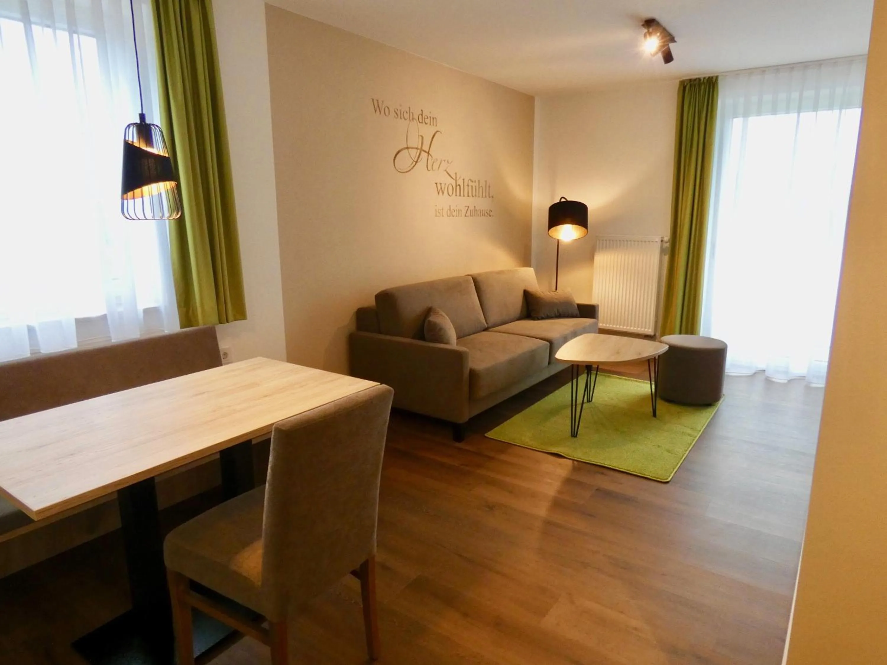 Living room in Living Hallertau