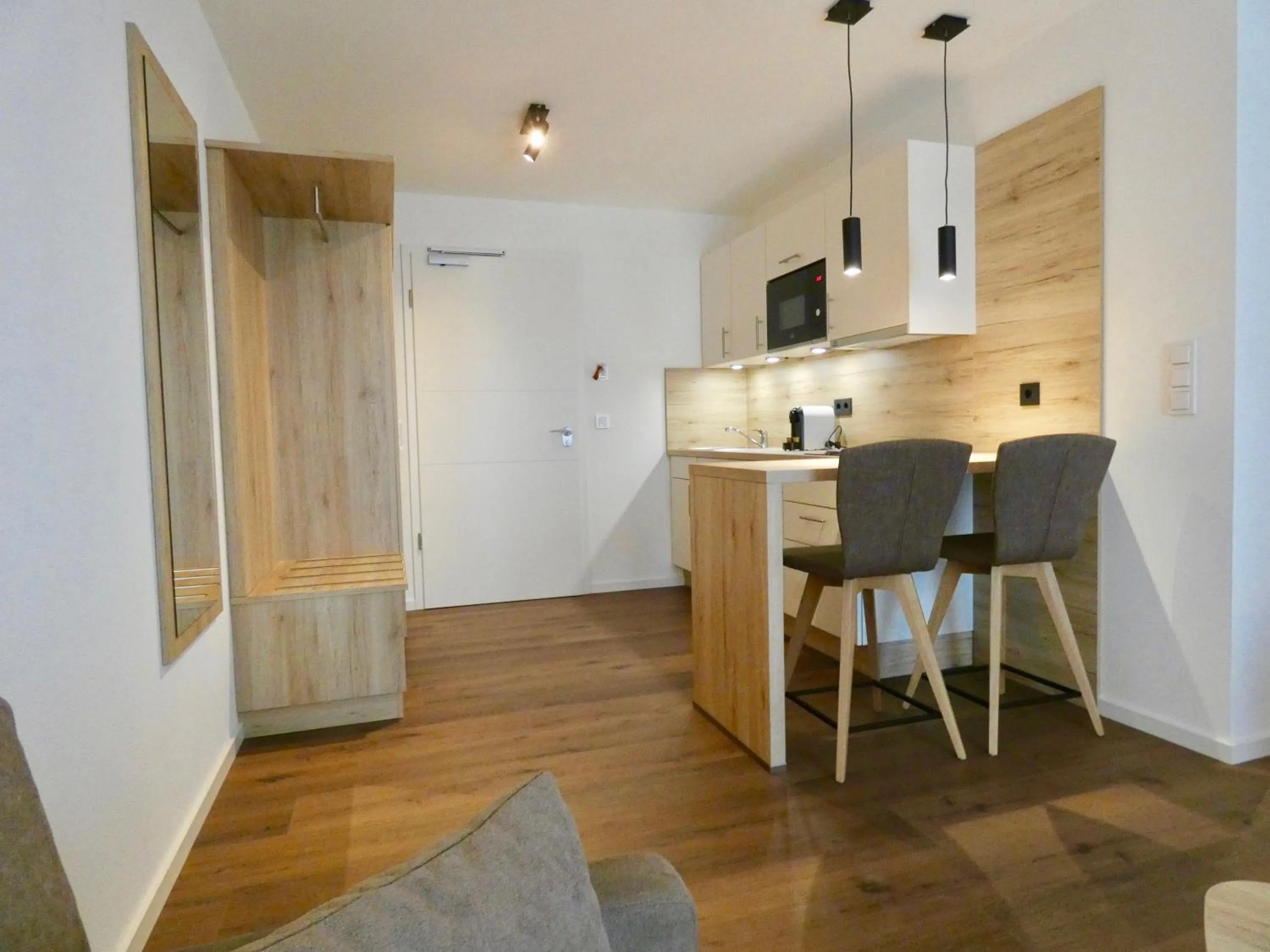 Kitchen or kitchenette in Living Hallertau