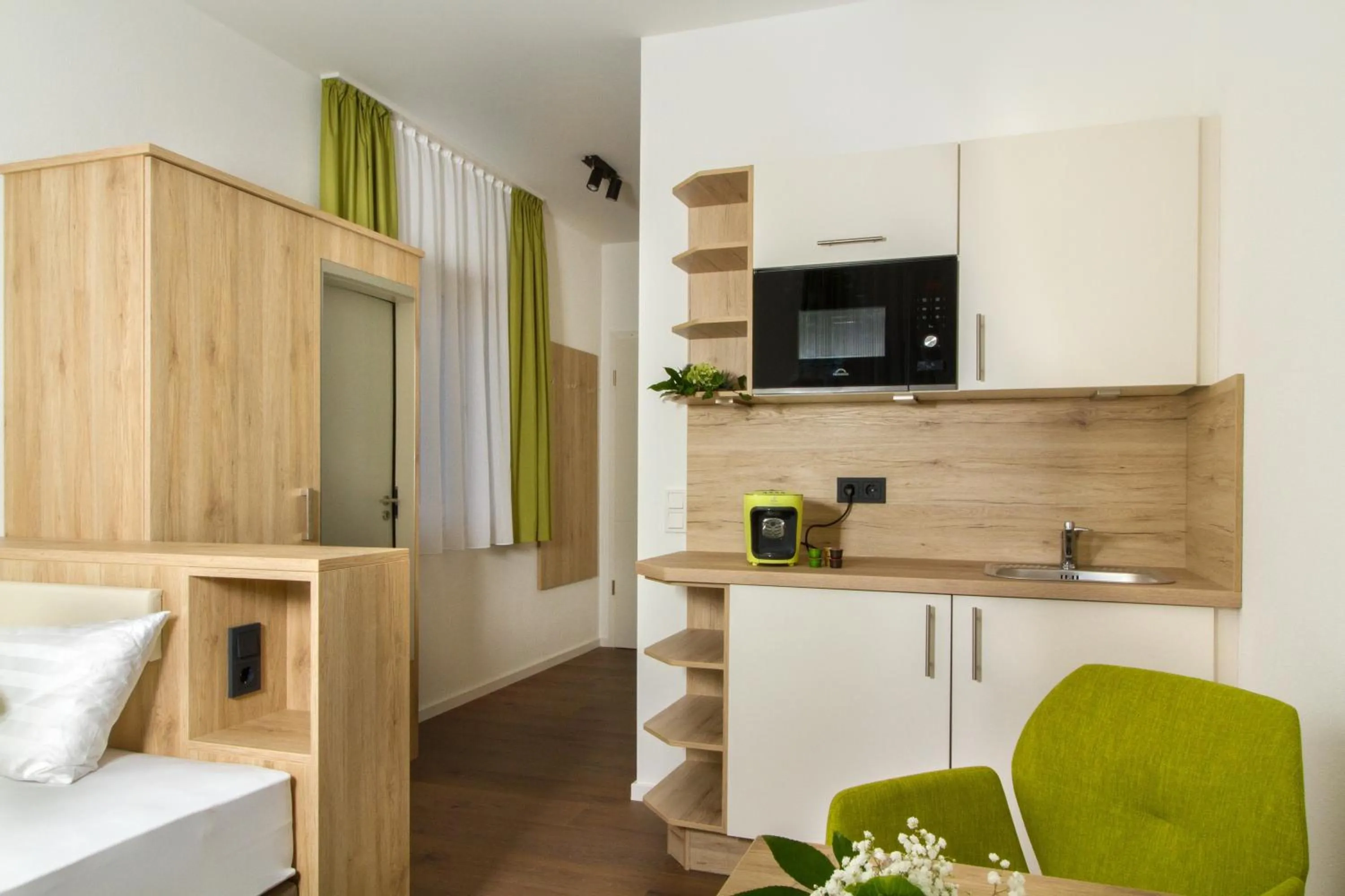 Kitchen or kitchenette in Living Hallertau