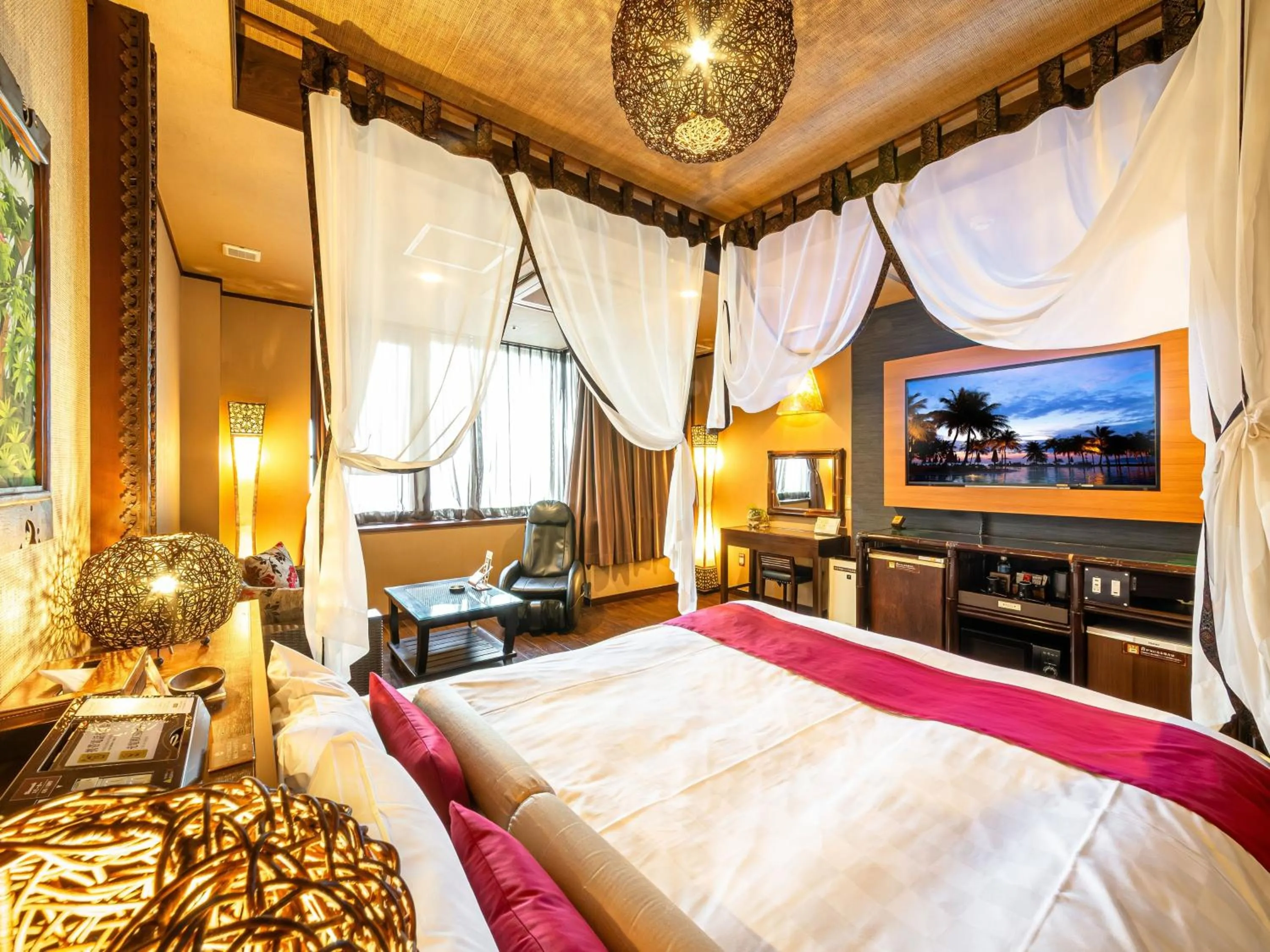 Bedroom, Bed in Hotel Balian Resort Shinjuku Honten