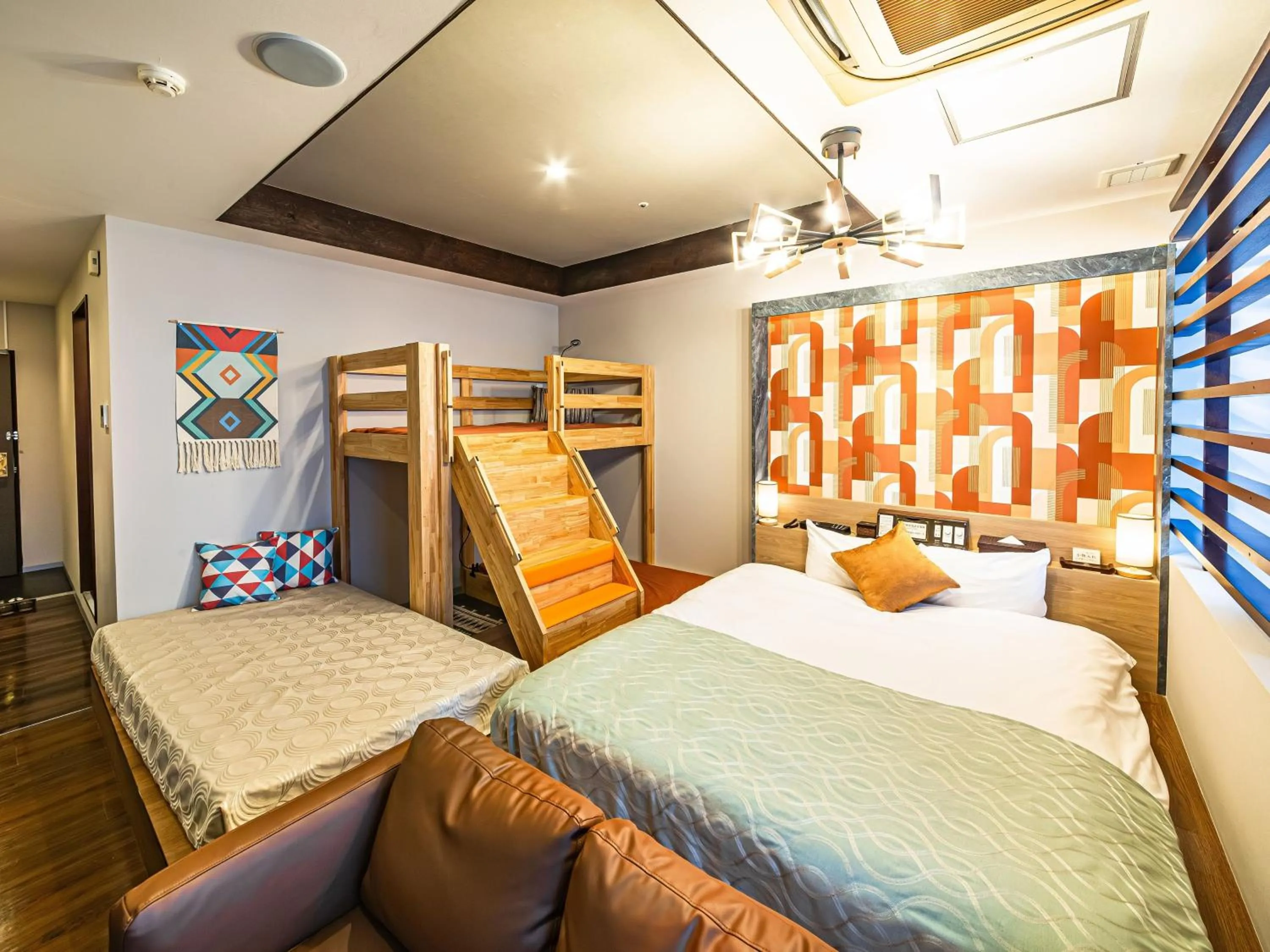 Bedroom, Bed in Hotel Balian Resort Shinjuku Honten