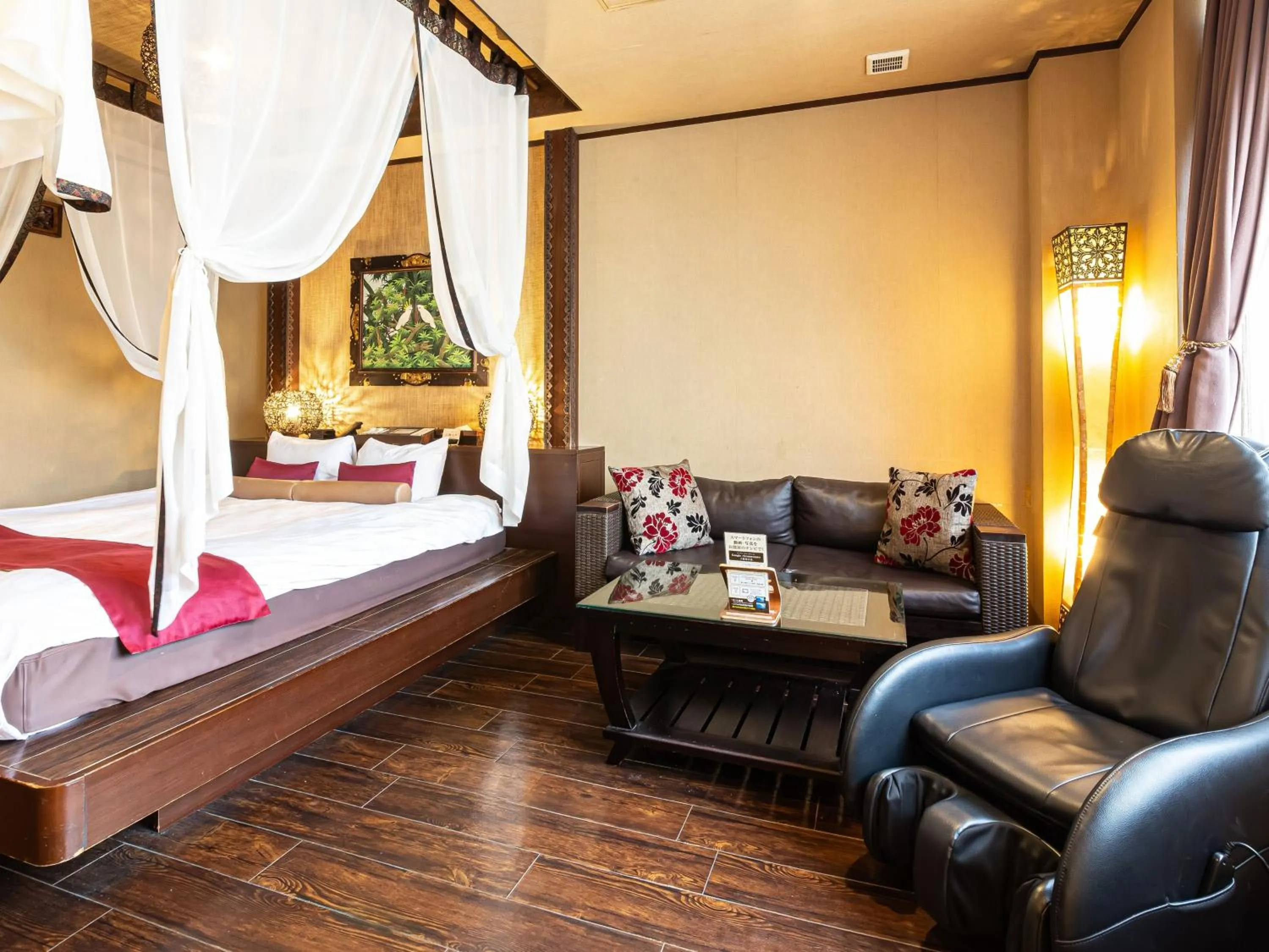 Bedroom, Bed in Hotel Balian Resort Shinjuku Honten