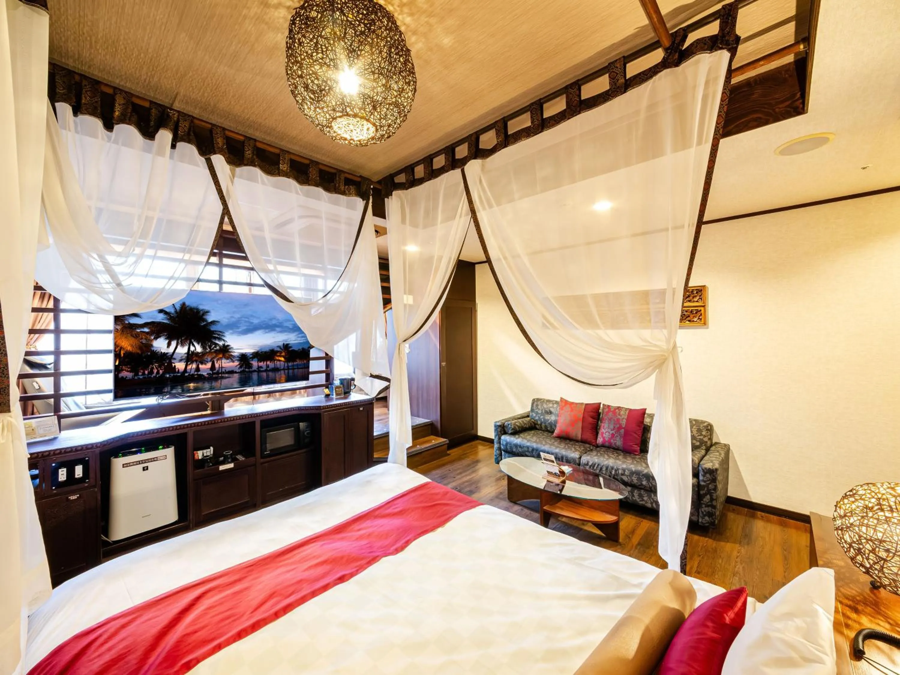 Bedroom, Bed in Hotel Balian Resort Shinjuku Honten