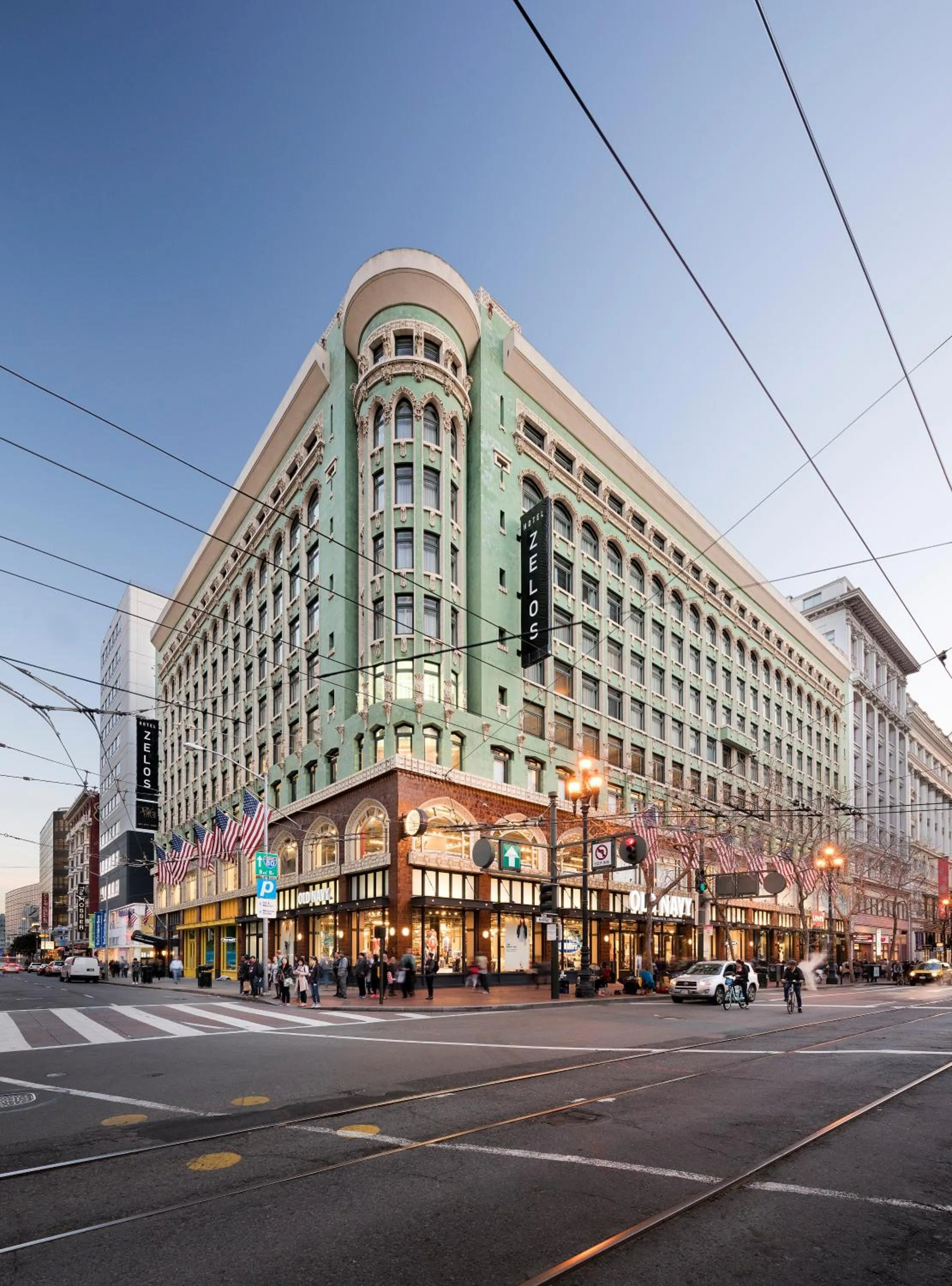 Property building in Hotel Zelos San Francisco