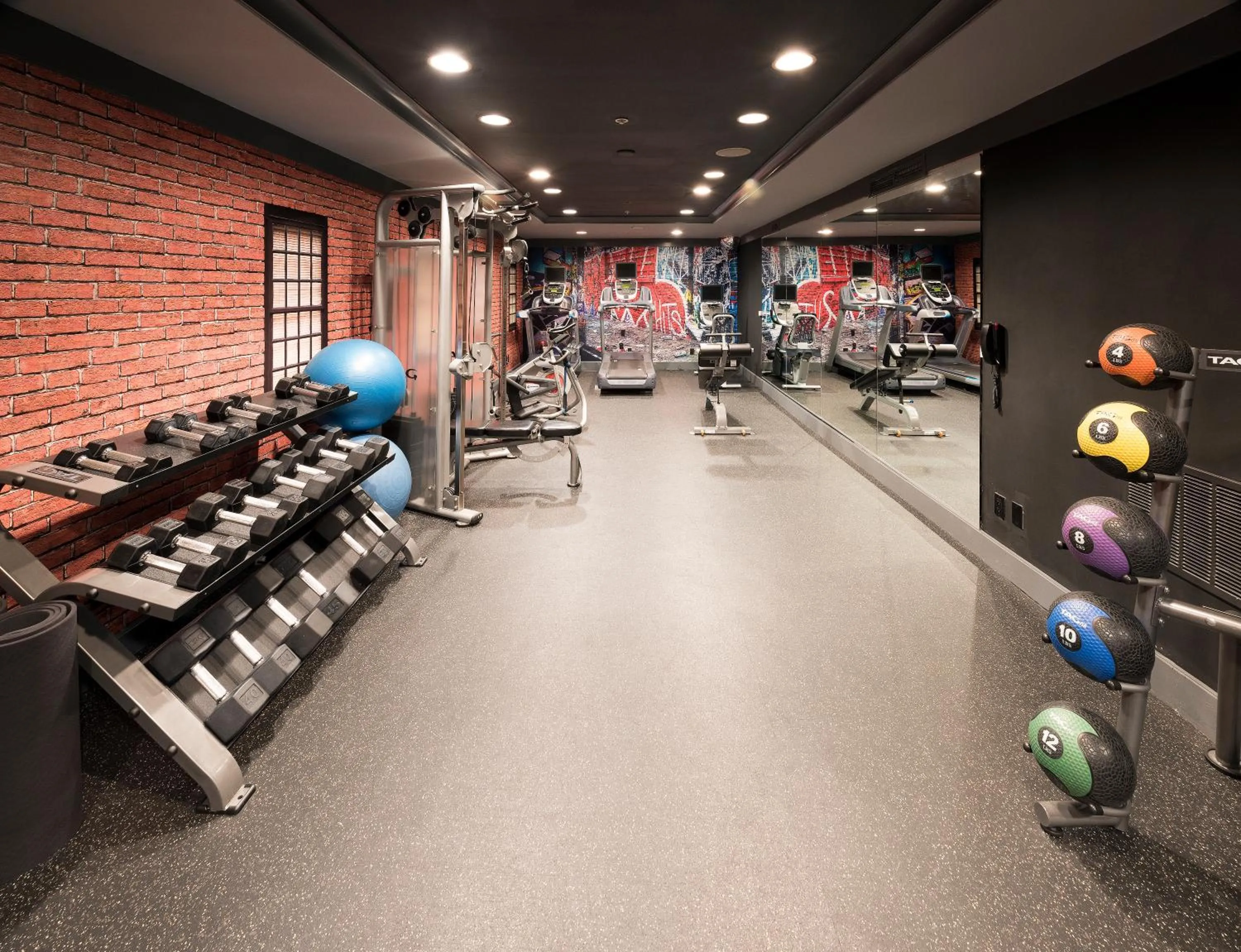 Fitness centre/facilities in Hotel Zelos San Francisco
