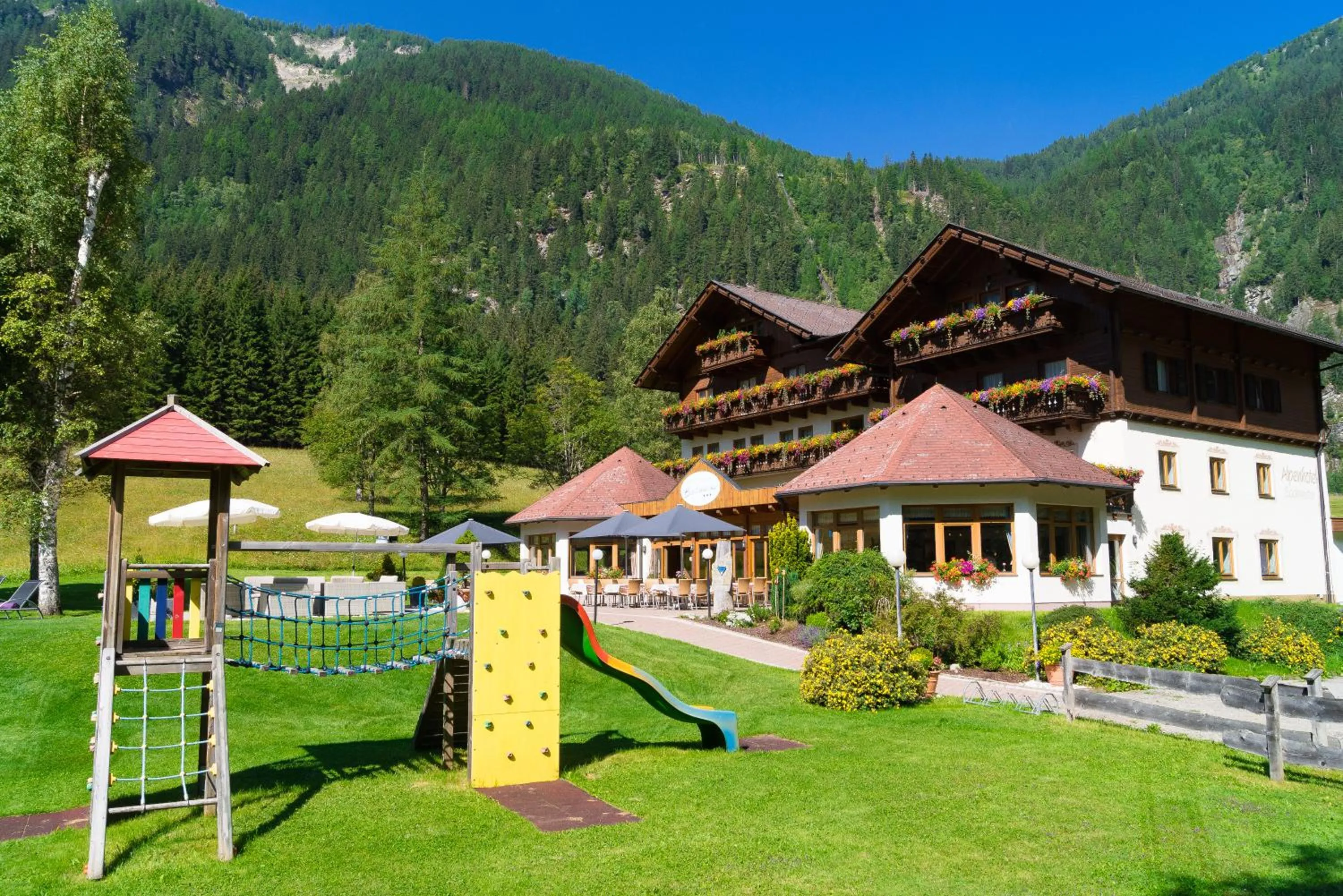 Children play ground in Alpenhotel Badmeister