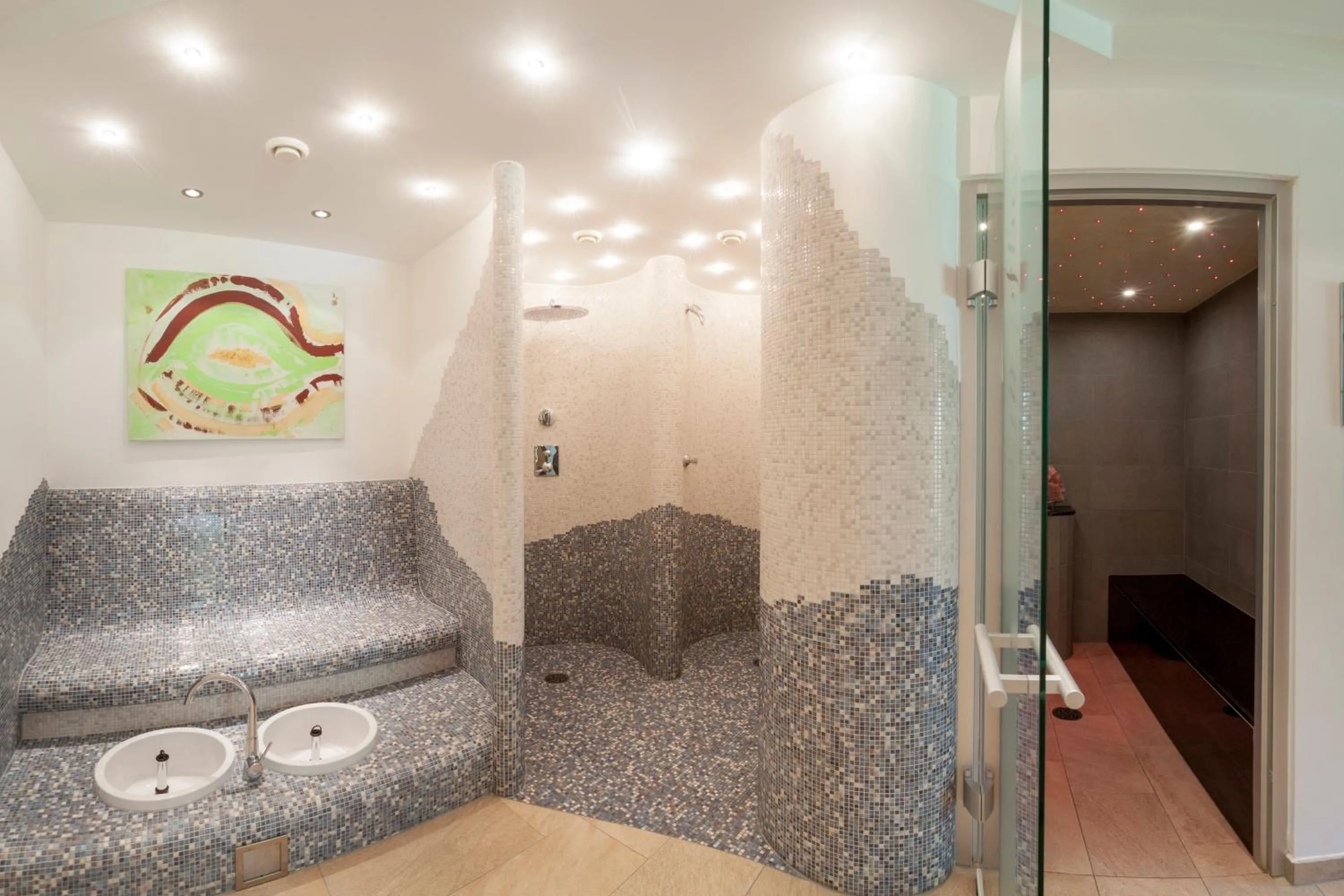 Steam room in Alpenhotel Badmeister