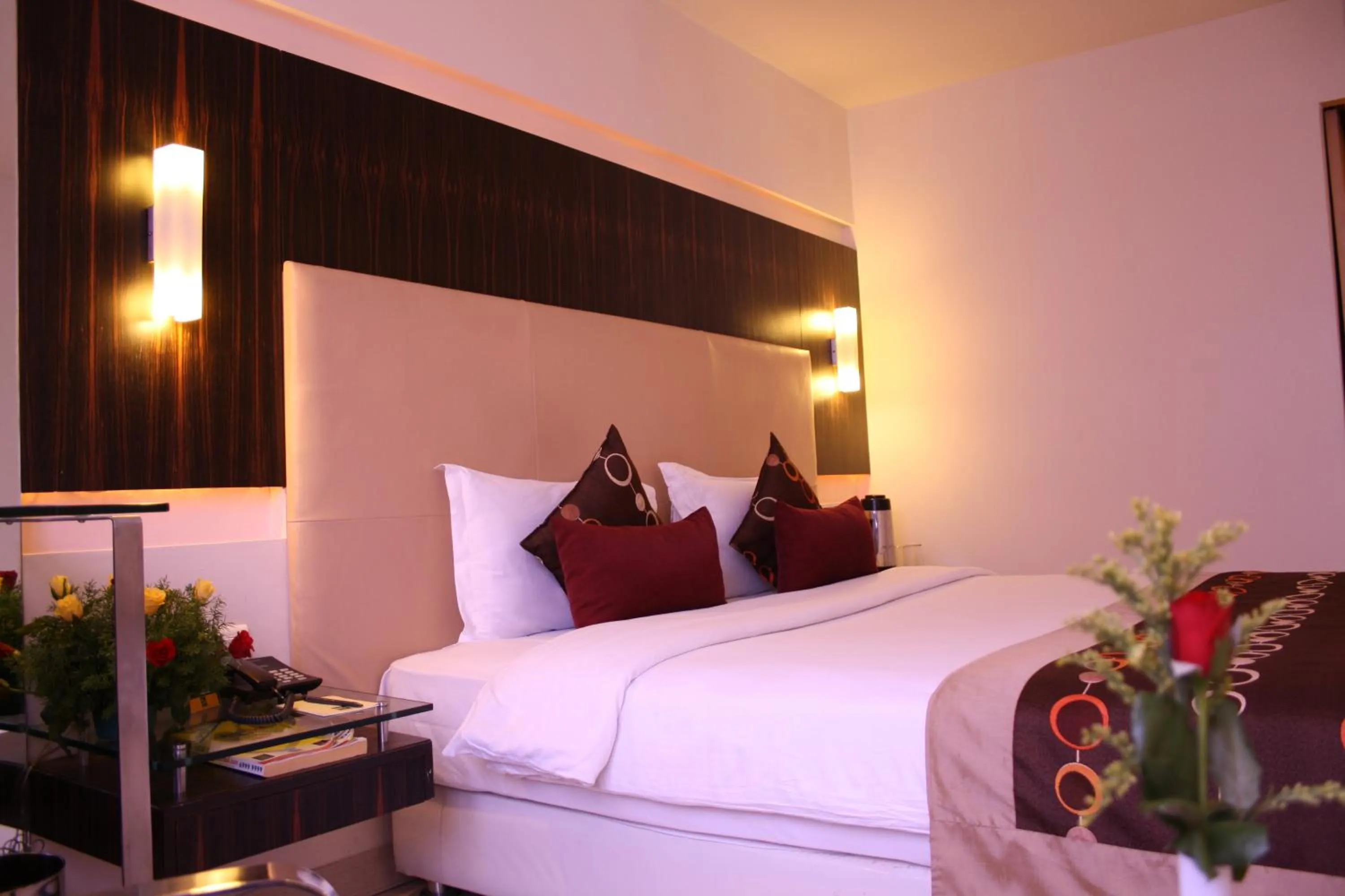 Bedroom in Quality Inn Residency