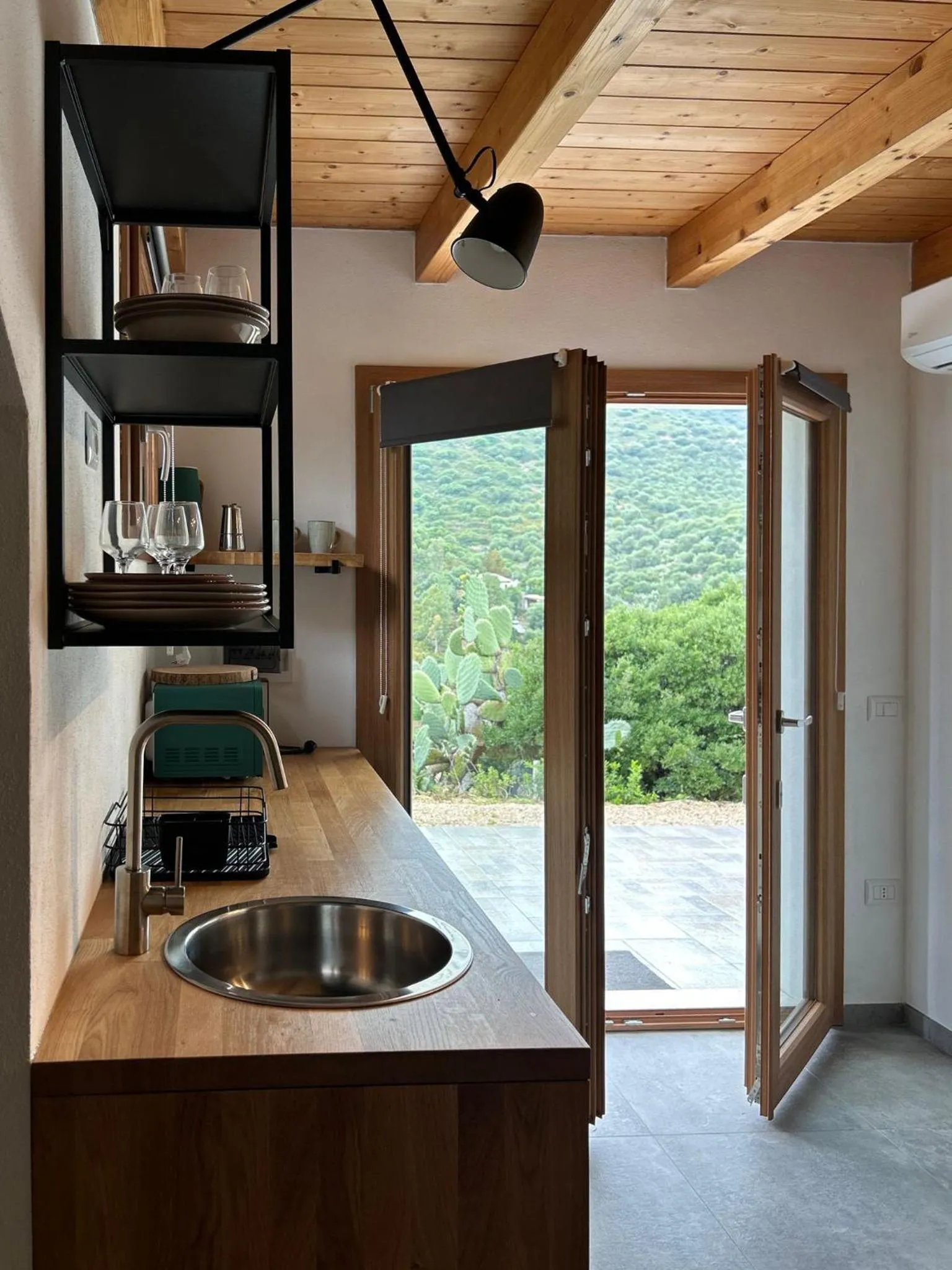 Kitchen or kitchenette in Sa Guardia de Ferricci