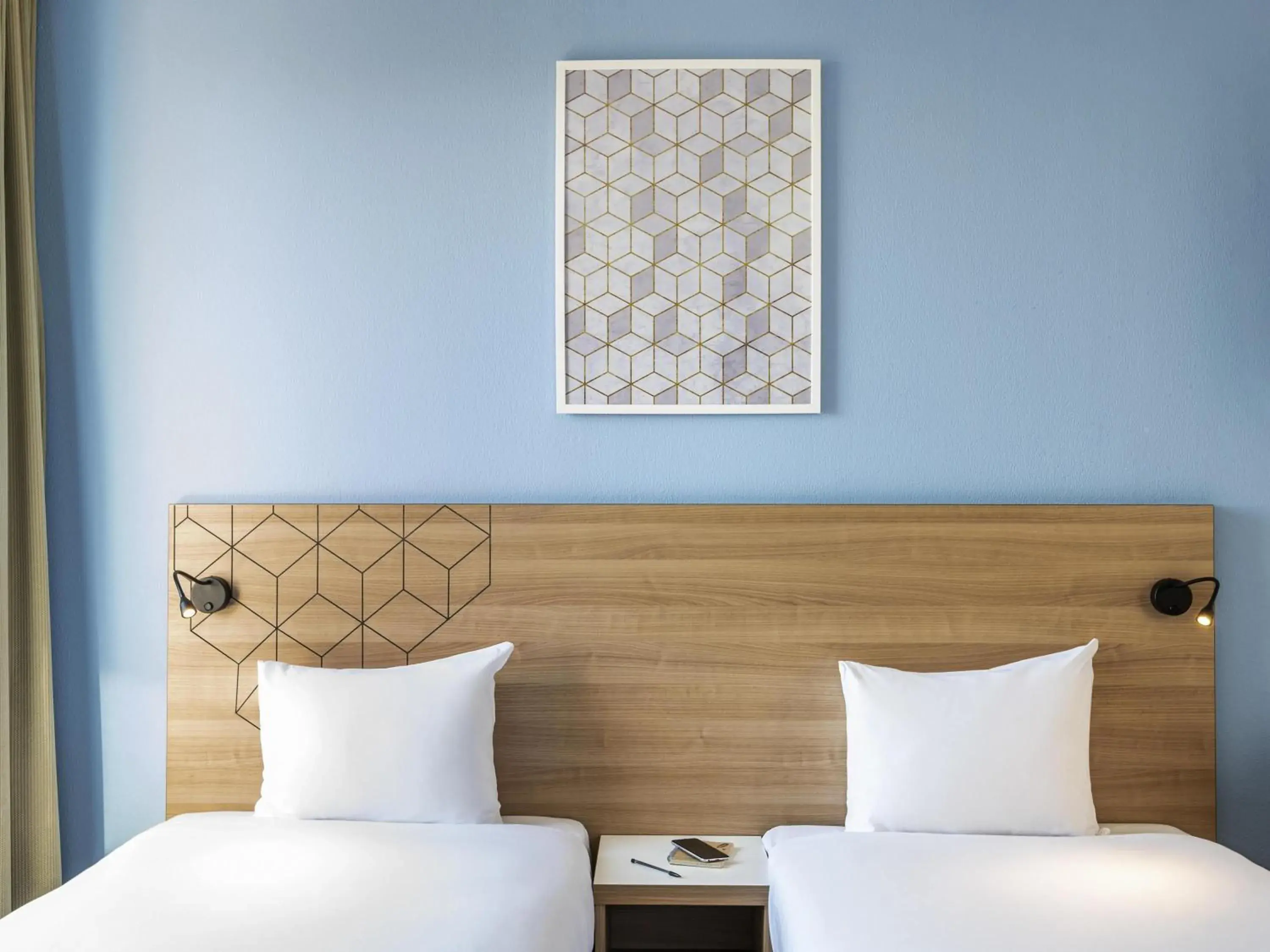 Bedroom, Bed in Aparthotel Adagio Access Paris Quai d'Ivry Bedroom, Bed in Aparthotel Adagio Access Paris Quai d'Ivry