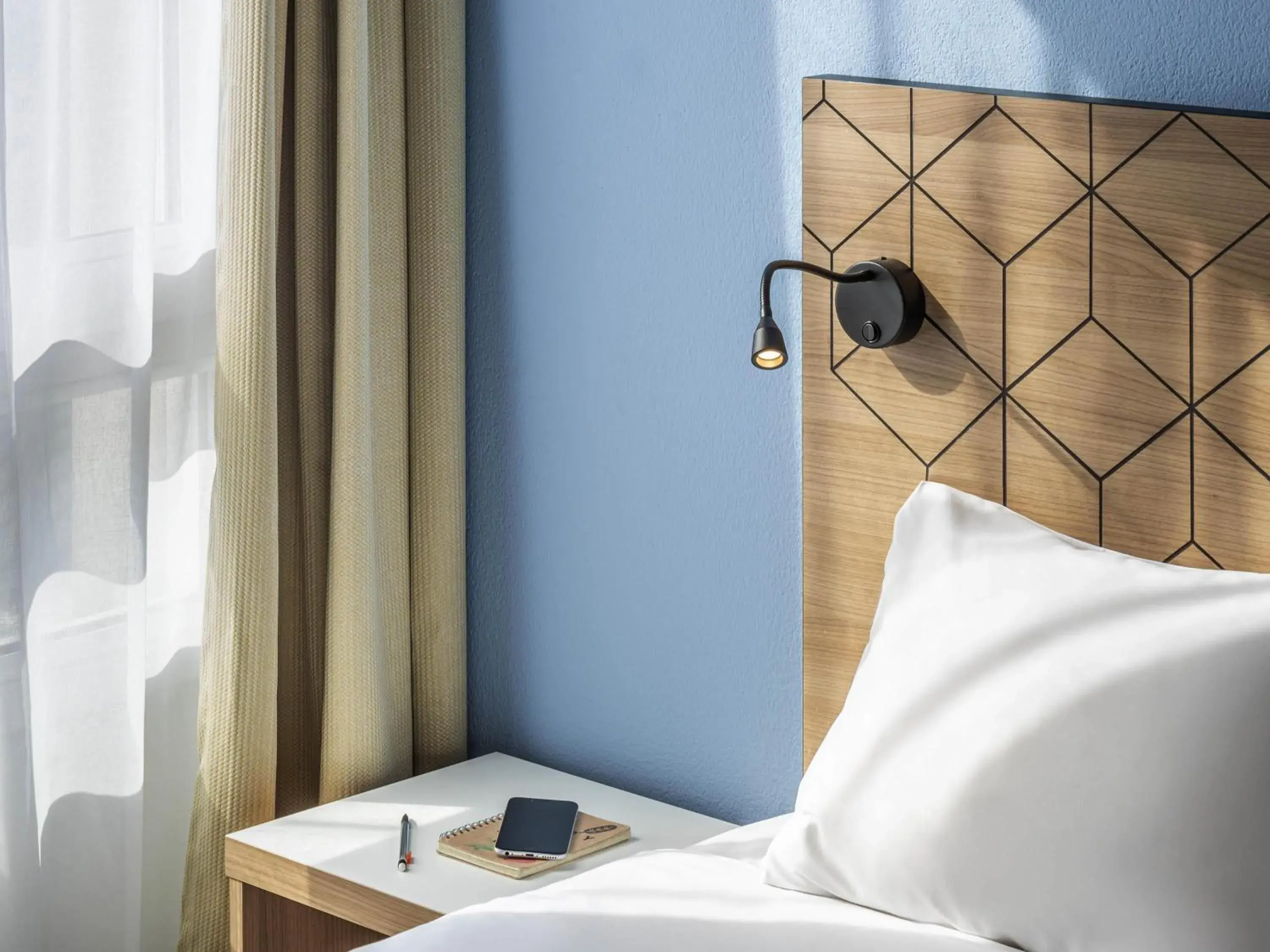 Bedroom, Bed in Aparthotel Adagio Access Paris Quai d'Ivry Bedroom, Bed in Aparthotel Adagio Access Paris Quai d'Ivry