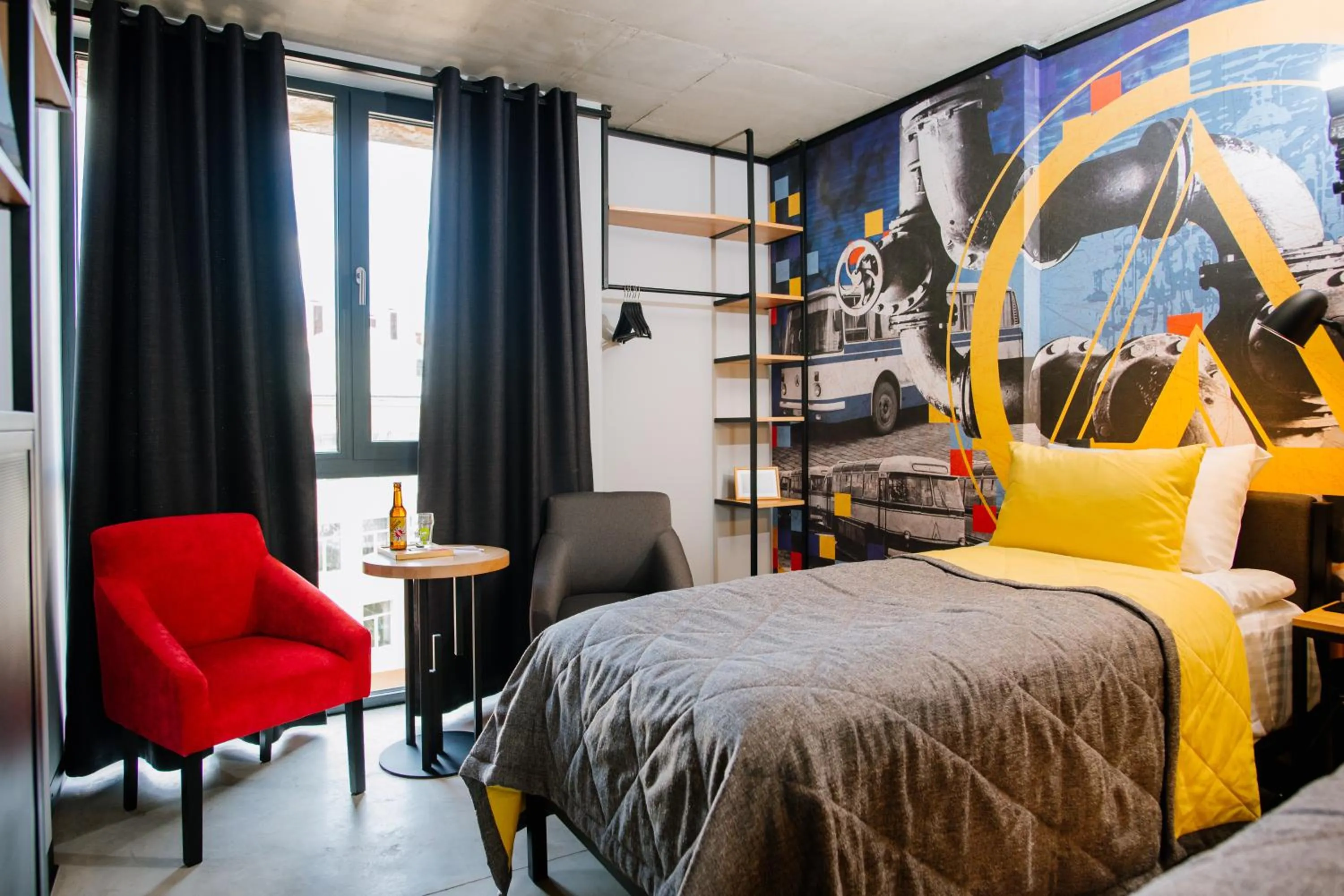 Photo of the whole room, Bed in !FEST Hotel