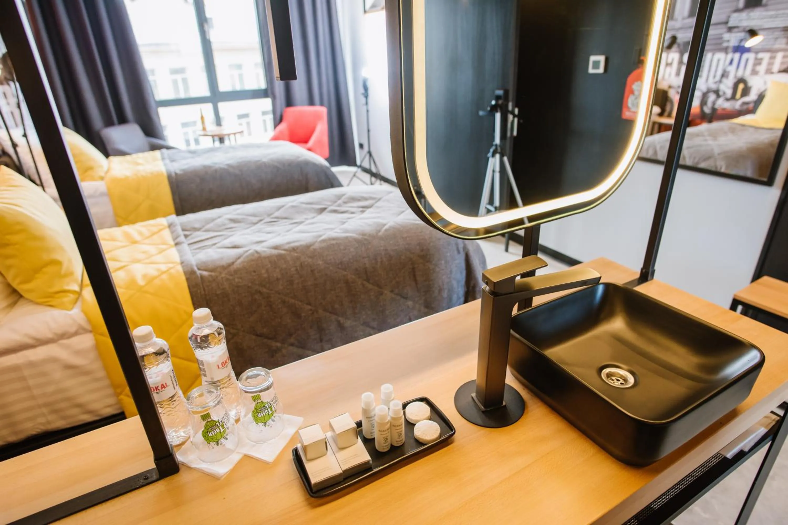 Photo of the whole room, Bed in !FEST Hotel