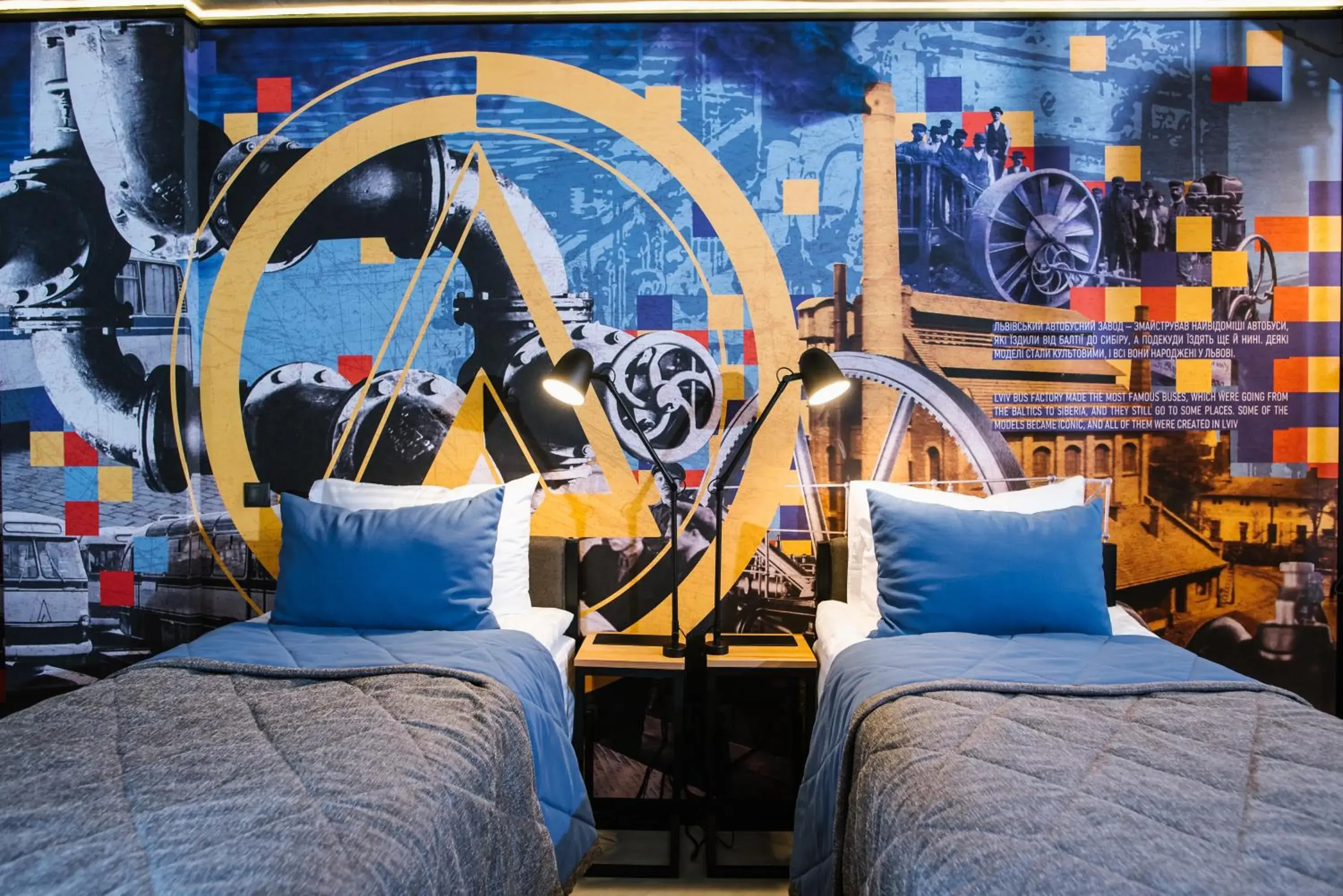 Bed in !FEST Hotel Bed in !FEST Hotel