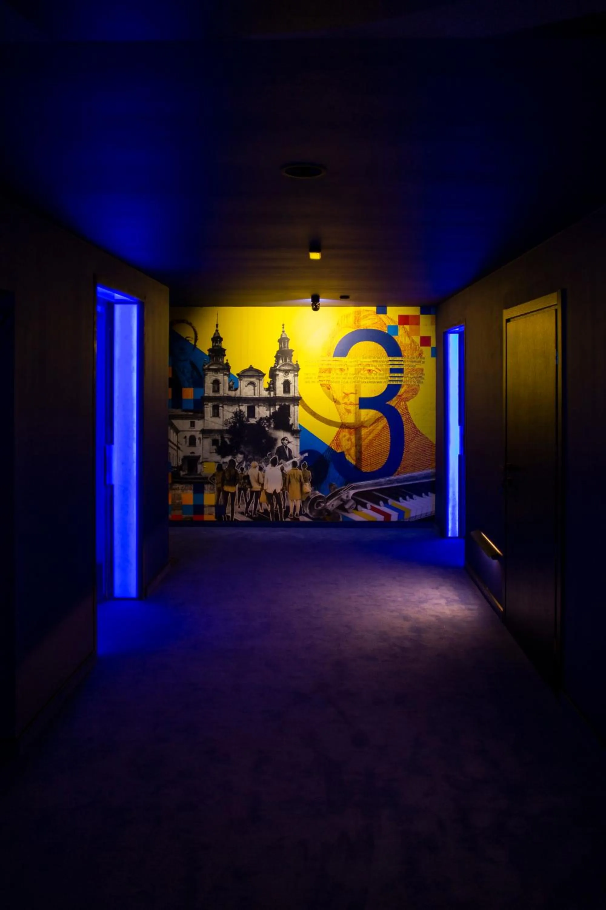 Decorative detail in !FEST Hotel