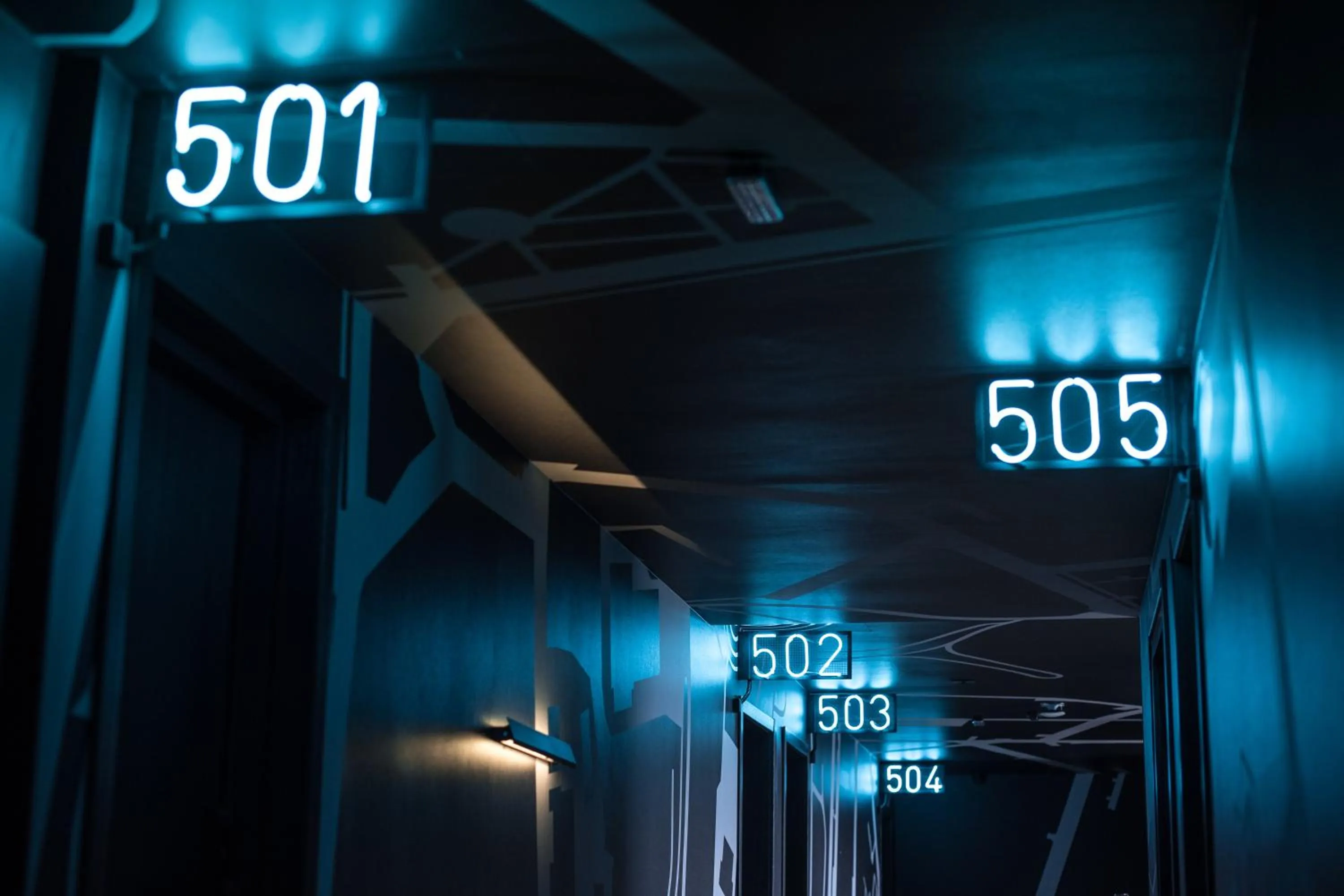 Decorative detail in !FEST Hotel