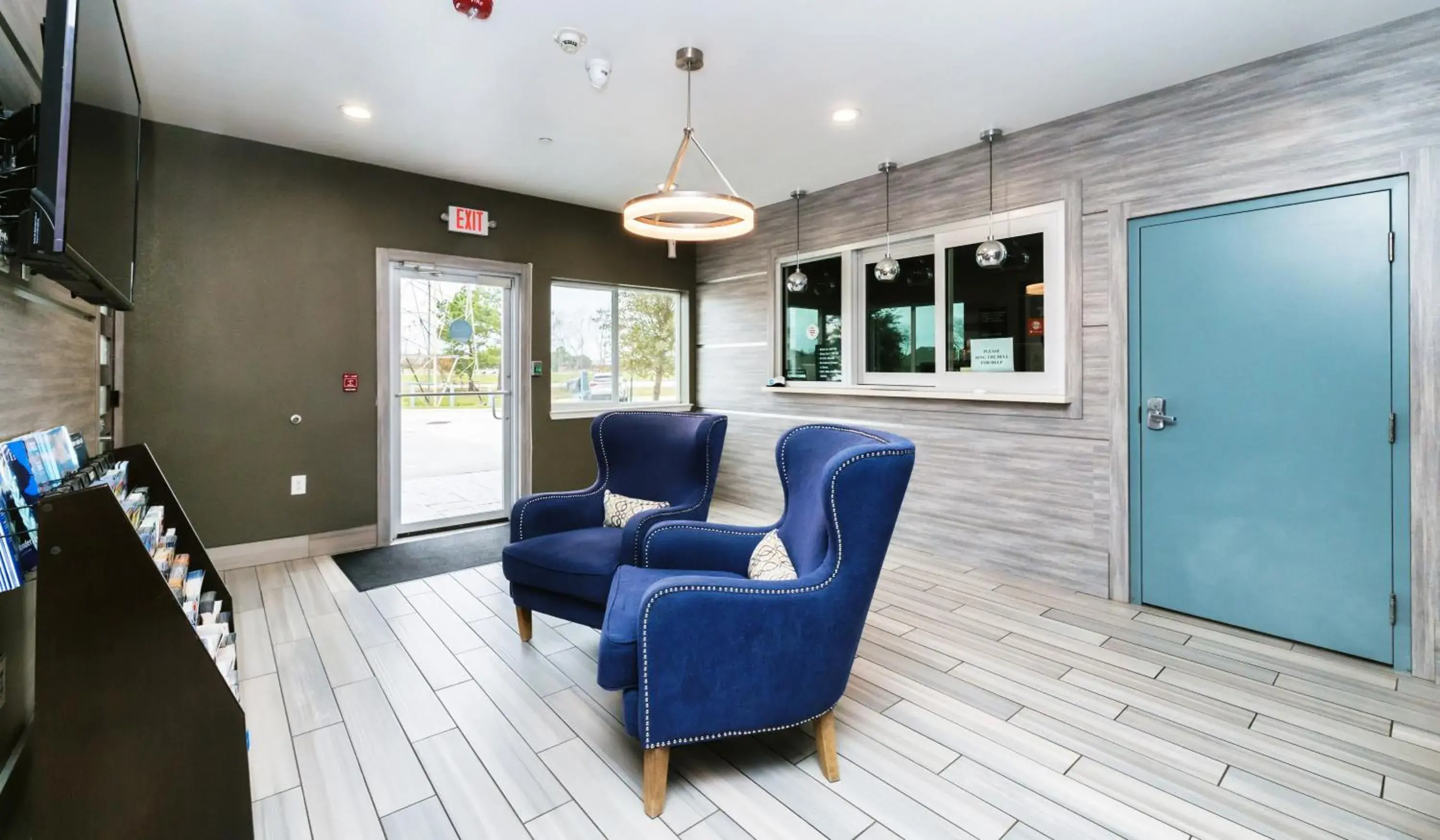 Lobby or reception in Hotel Blue Spring Lobby or reception in Hotel Blue Spring