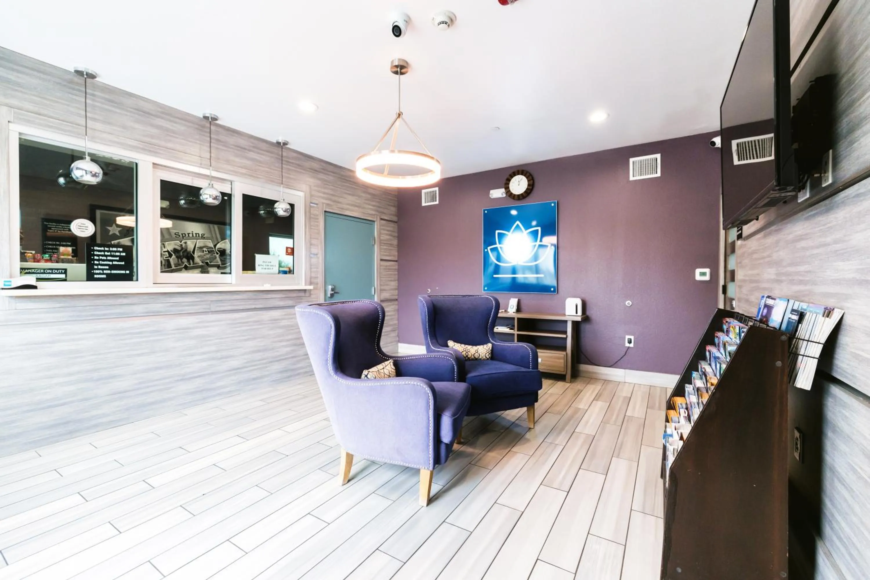 Lobby or reception in Hotel Blue Spring