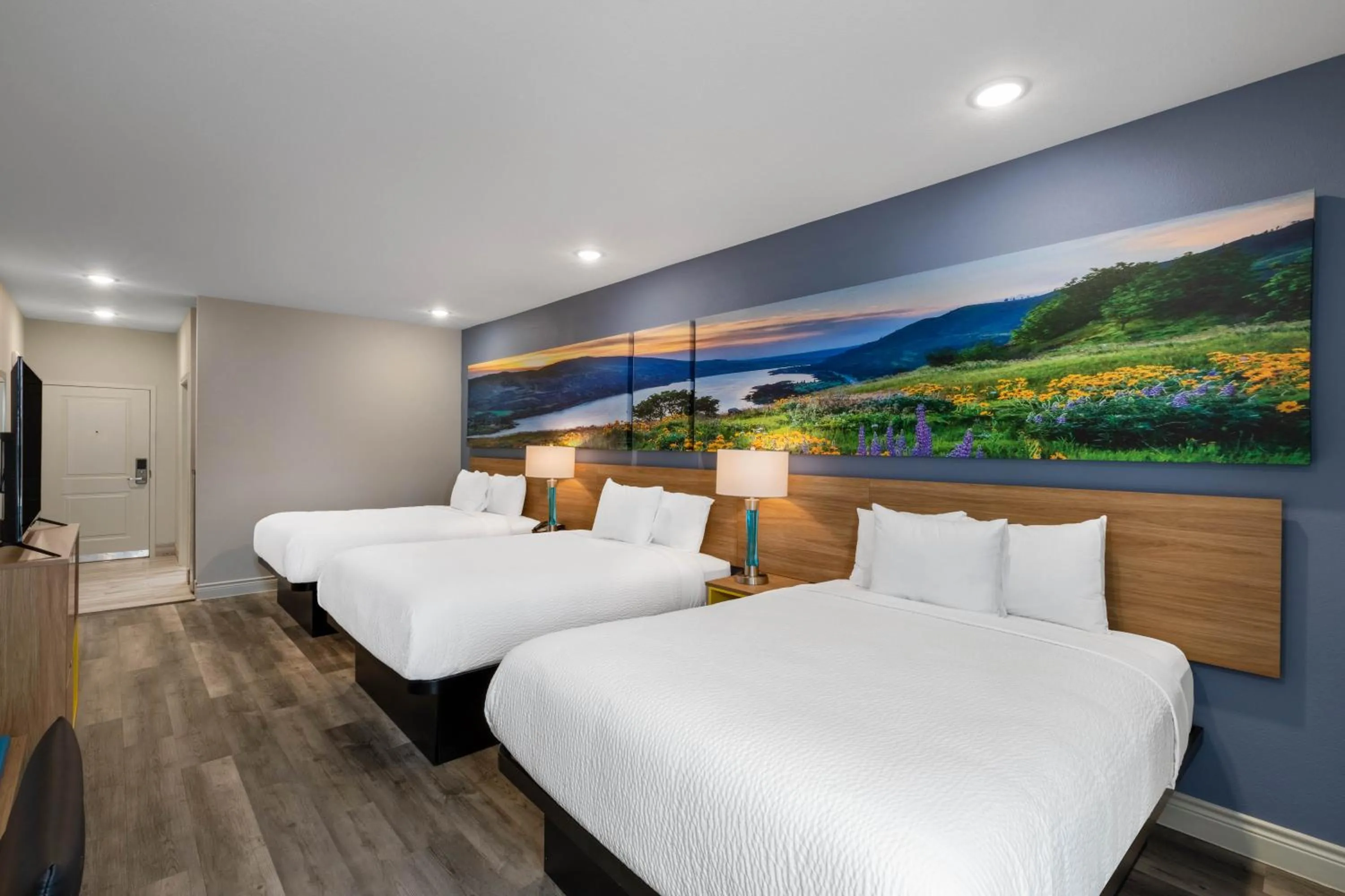 Photo of the whole room, Bed in Days Inn & Suites by Wyndham Downtown/University of Houston