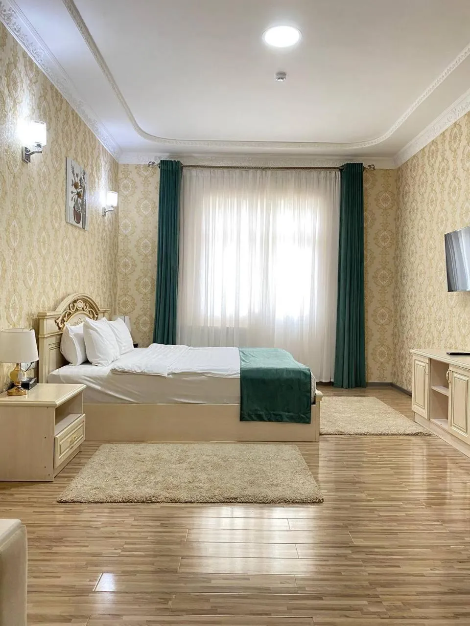 Bed in GRAND HOTEL SOGDIANA