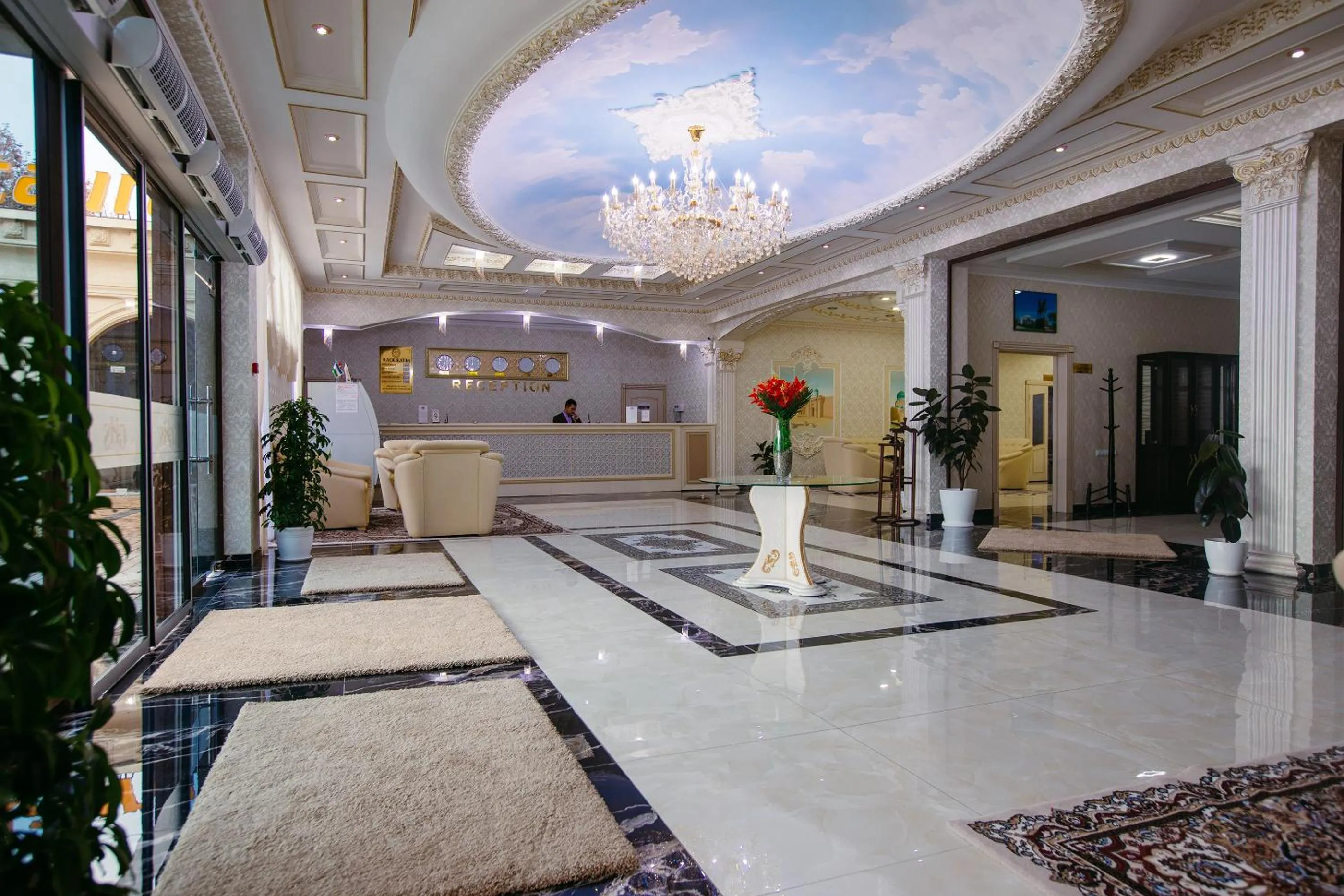 Lobby or reception in GRAND HOTEL SOGDIANA