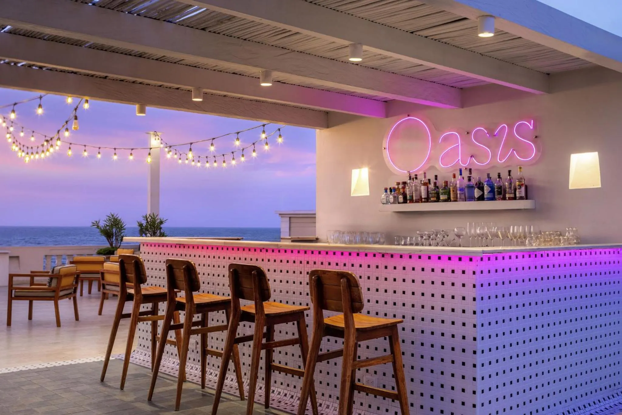 Lounge or bar in Ermita Cartagena, a Tribute Portfolio Hotel