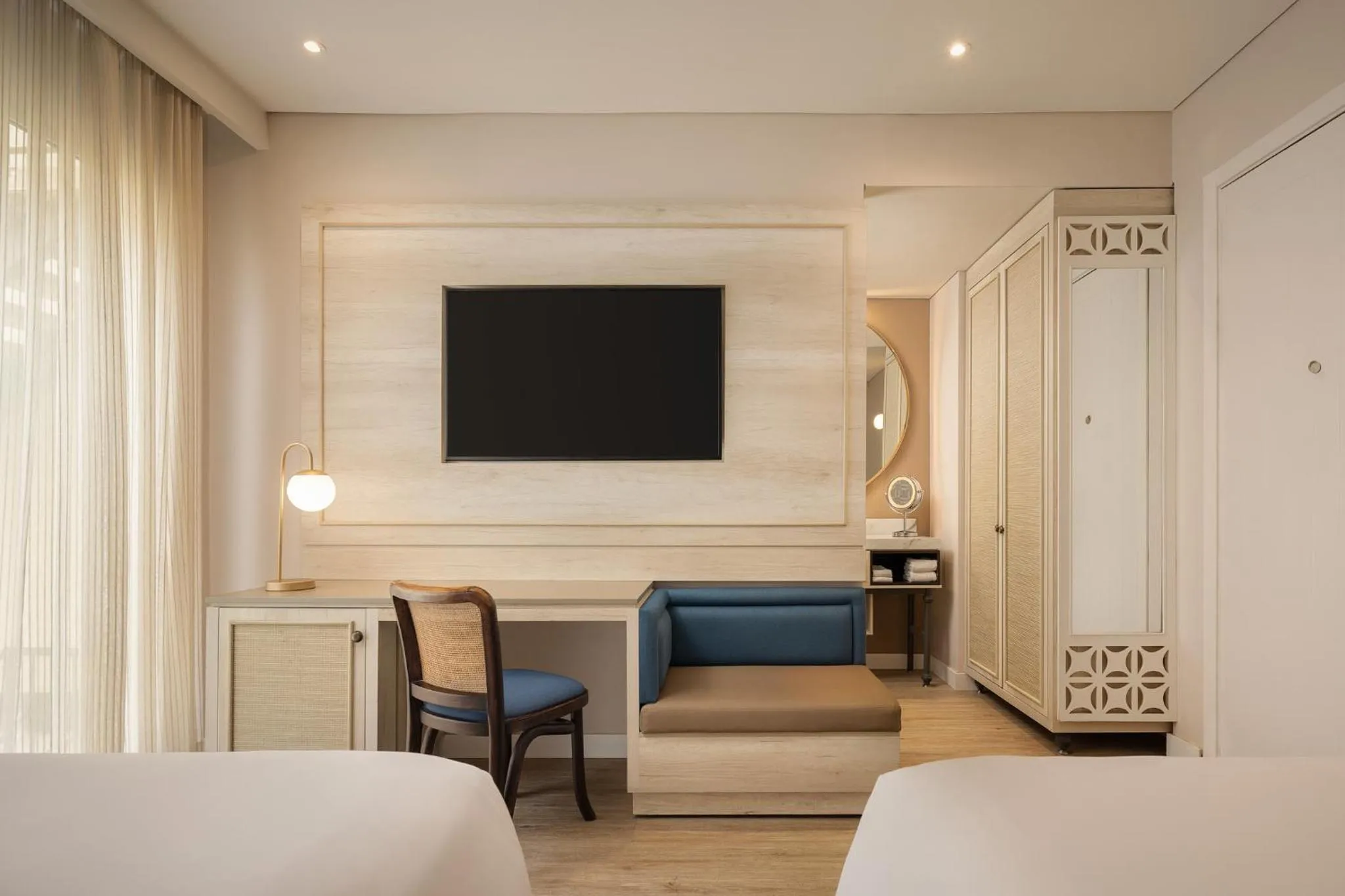 Bed in Ermita Cartagena, a Tribute Portfolio Hotel